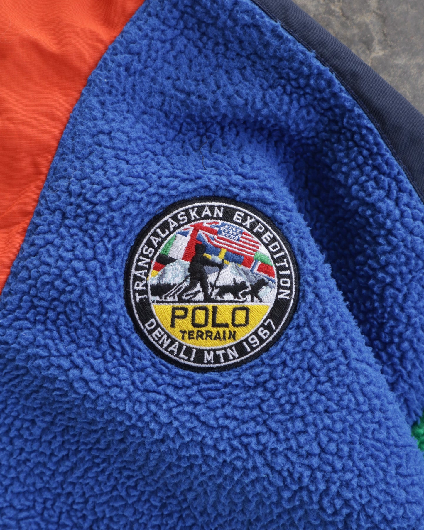 Modern Polo Country Ralph Lauren Fleece Jacket - L