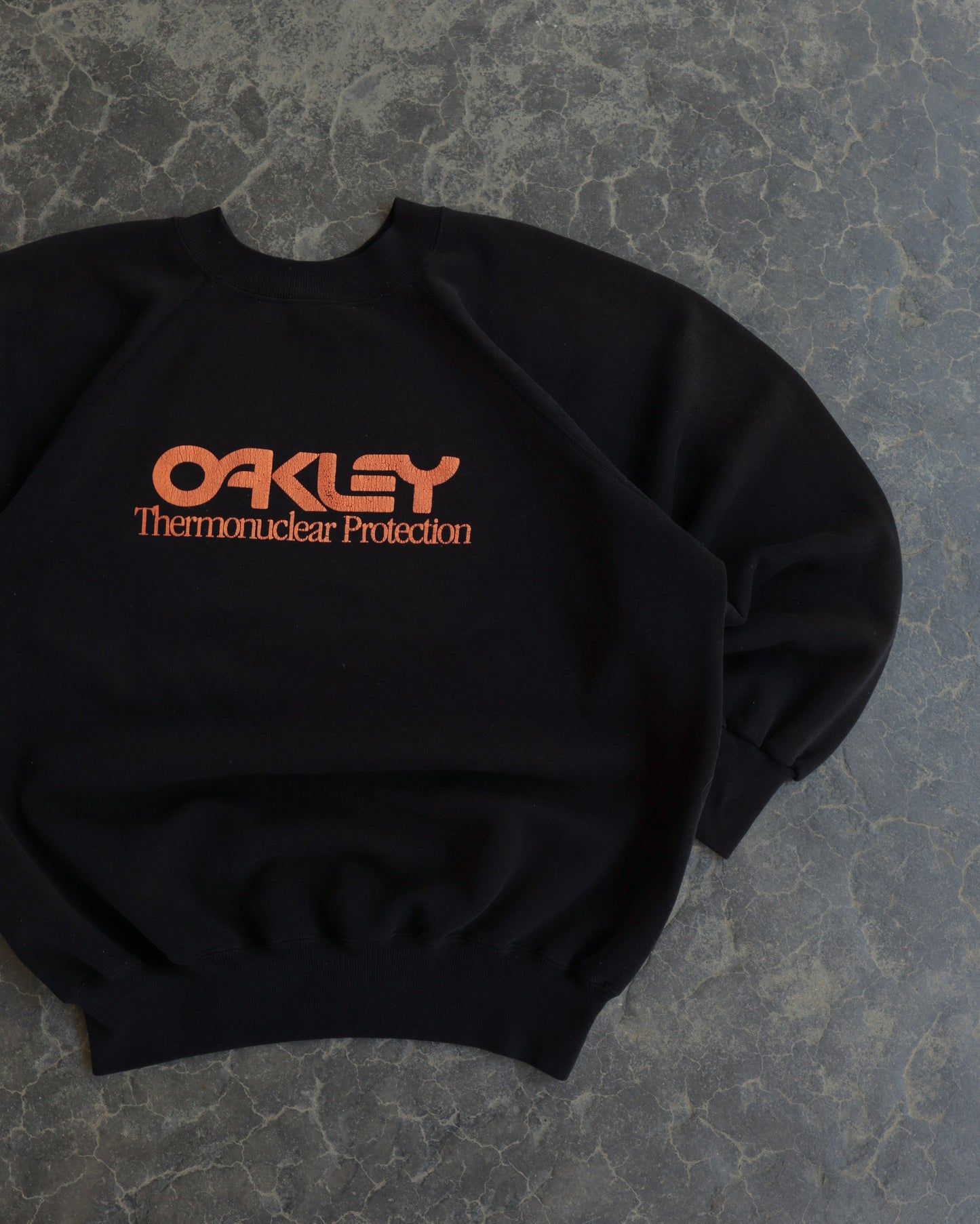 80s Oakley Thermonuclear Crewneck Sweatshirt - XL