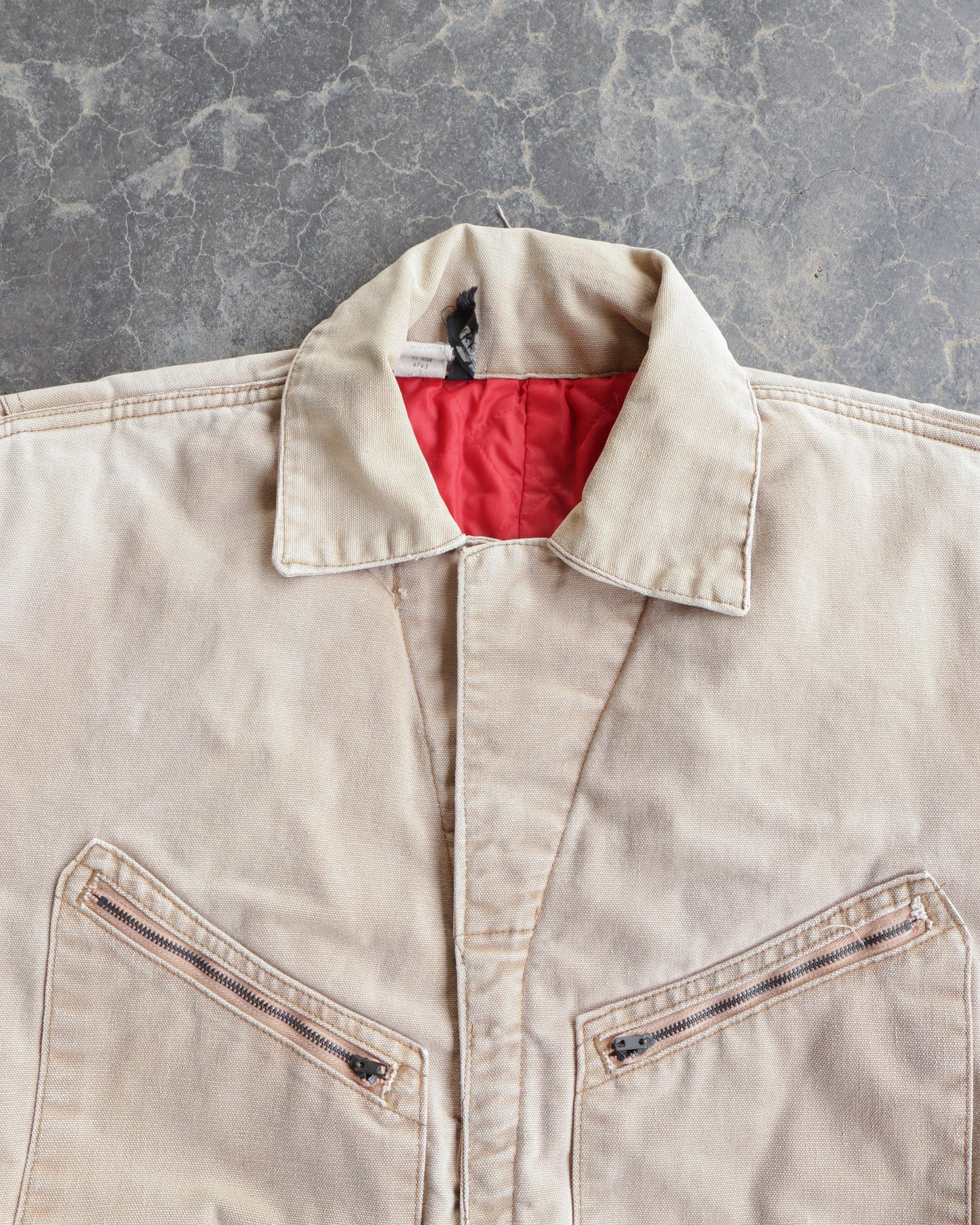 90s Rugged K Insulated Cropped Coverall Jacket - L