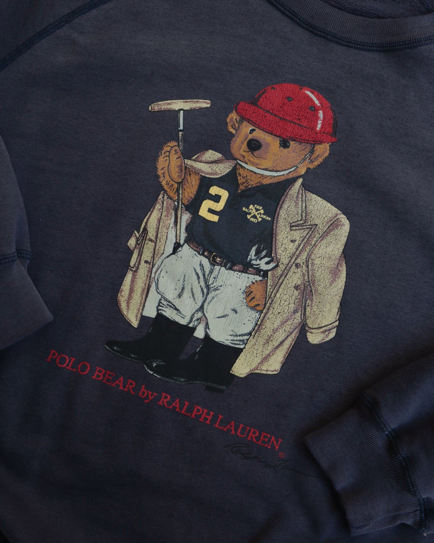 00s Polo Ralph Lauren Polo Bear Crewneck - L