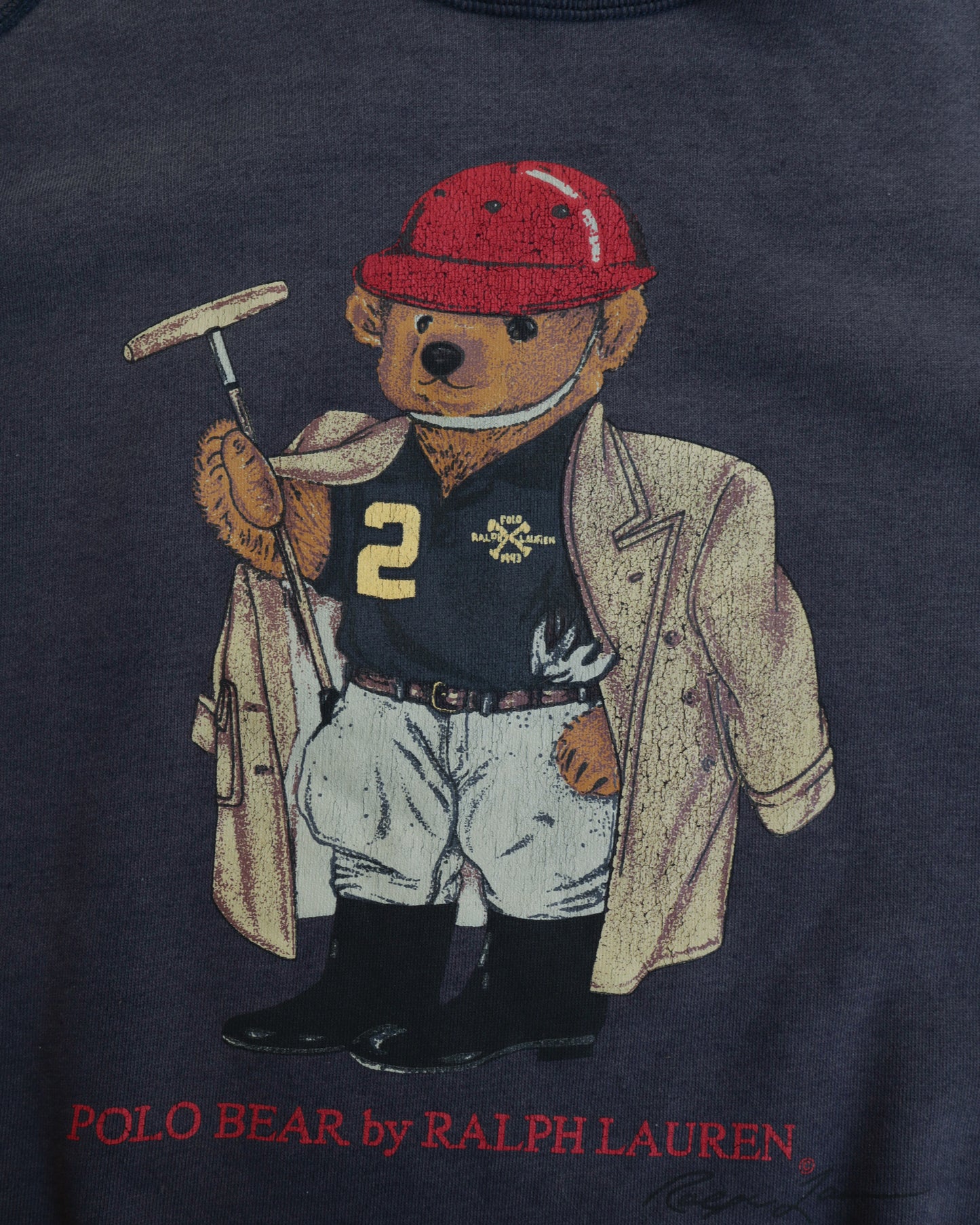 00s Polo Ralph Lauren Polo Bear Crewneck - L