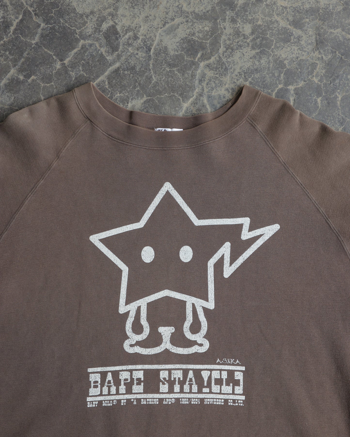 00s Bapesta Crewneck - L