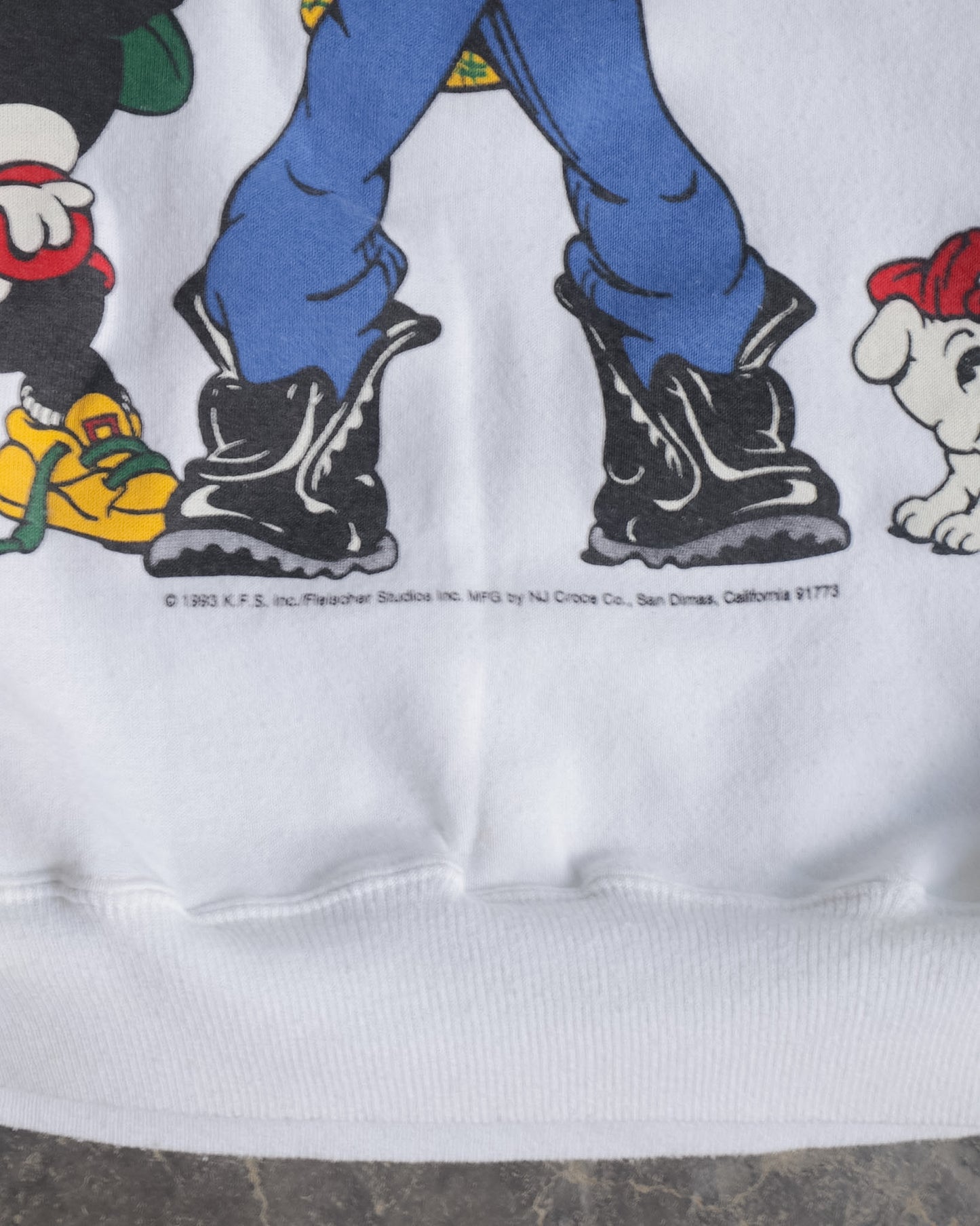 90s Betty Boop Street Crewneck Sweatshirt - XL