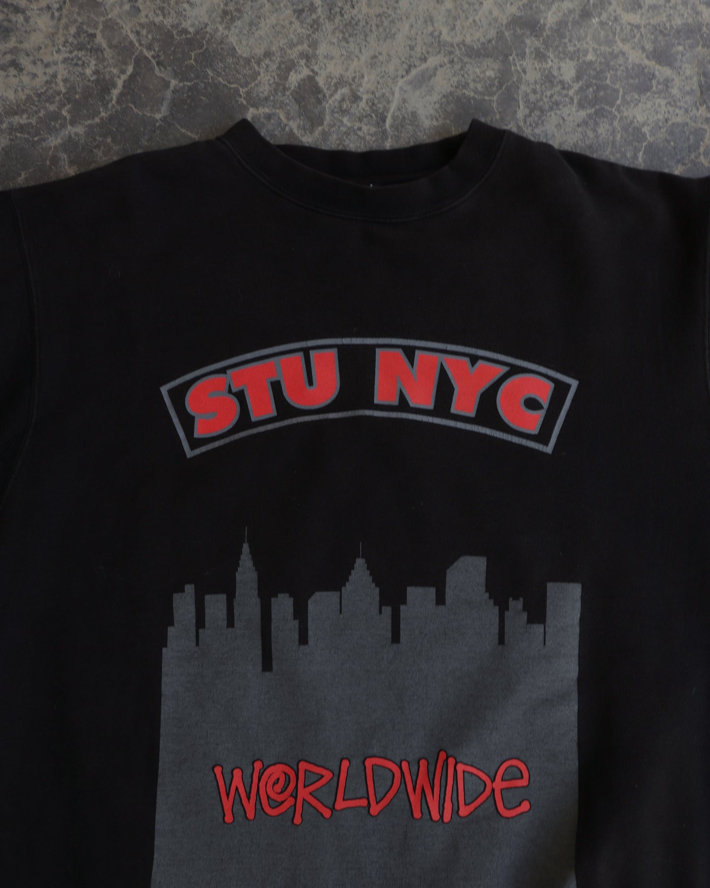 00s Stussy NYC Crewneck - L