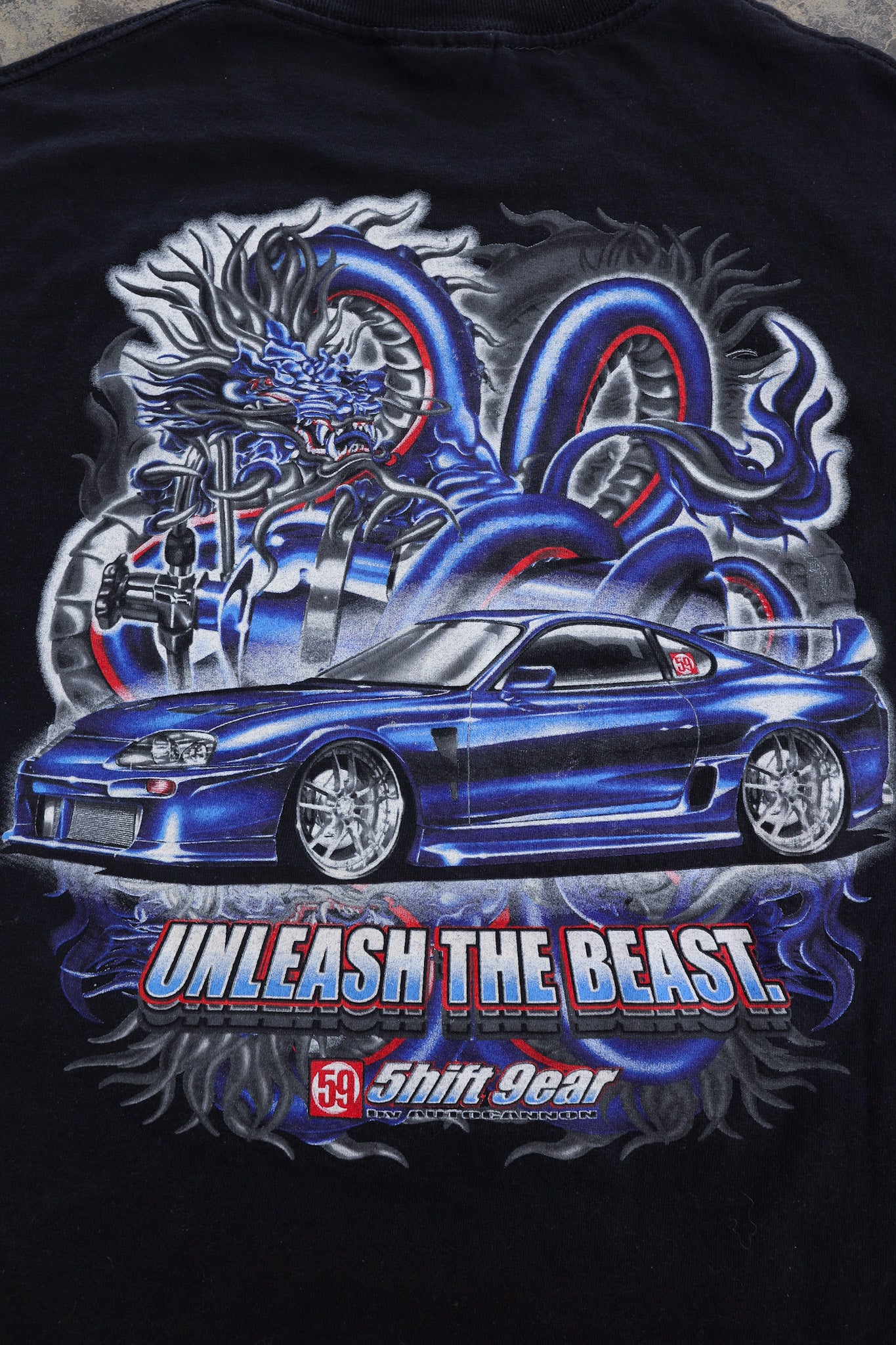 90s JDM Unleash The Beast Tee - XL