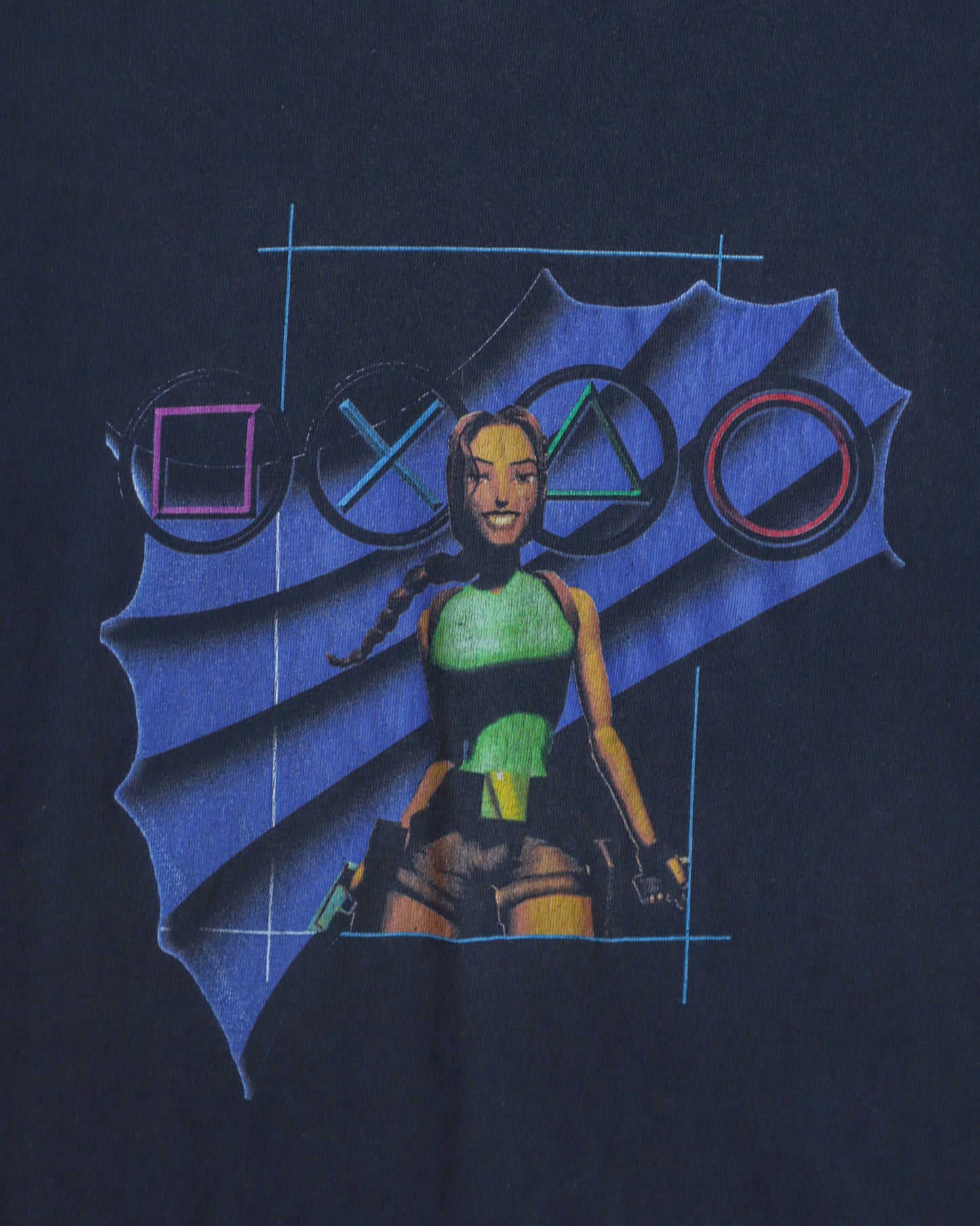 90s Tomb Raider PlayStation Promo Tee - XL