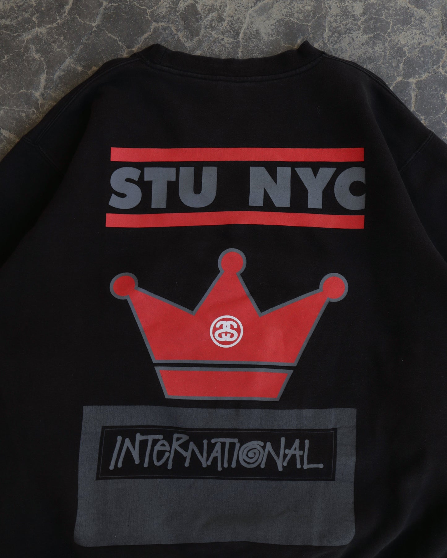 00s Stussy NYC Crewneck - L