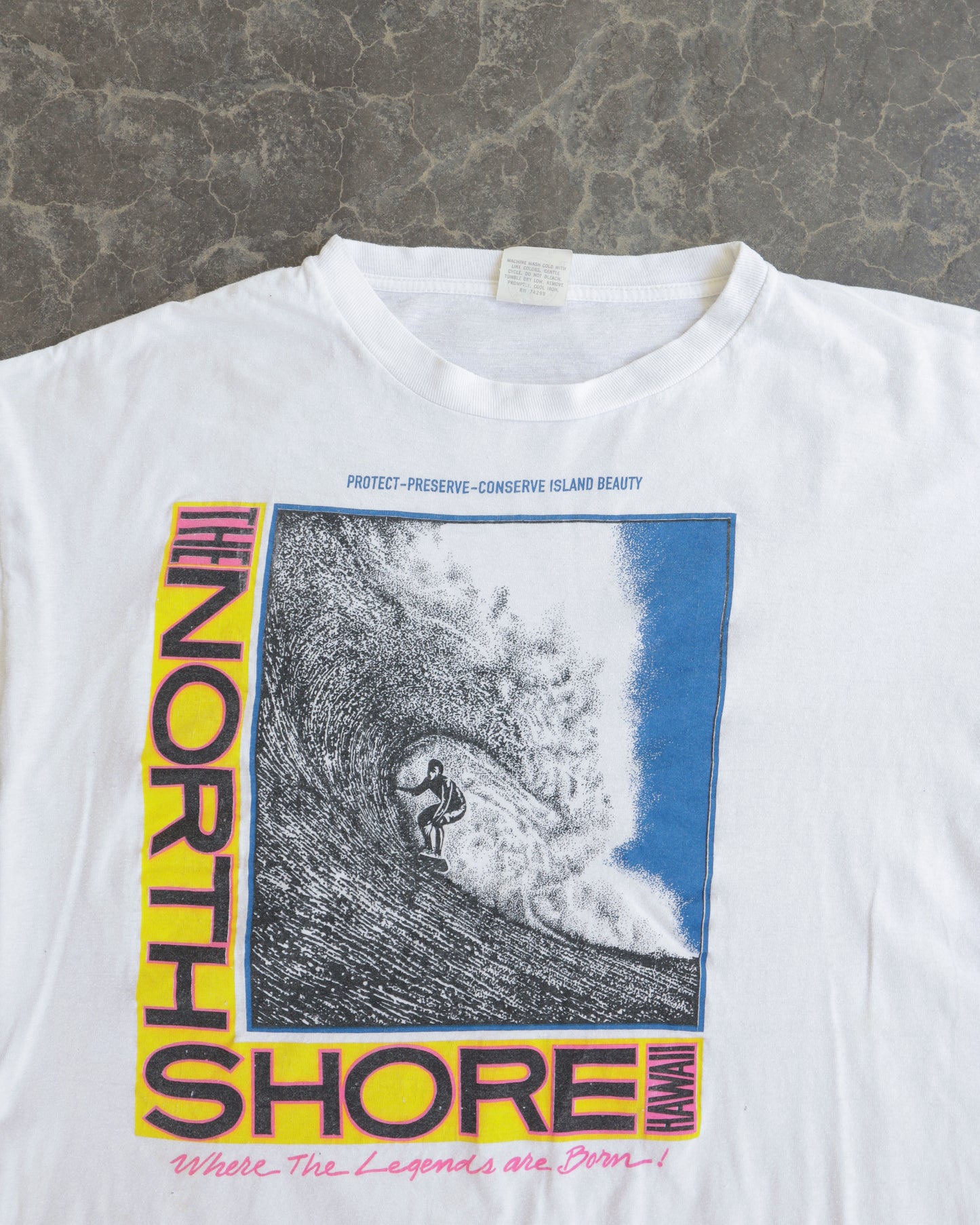 90s North Shore Hawaii Surf T Shirt - XL