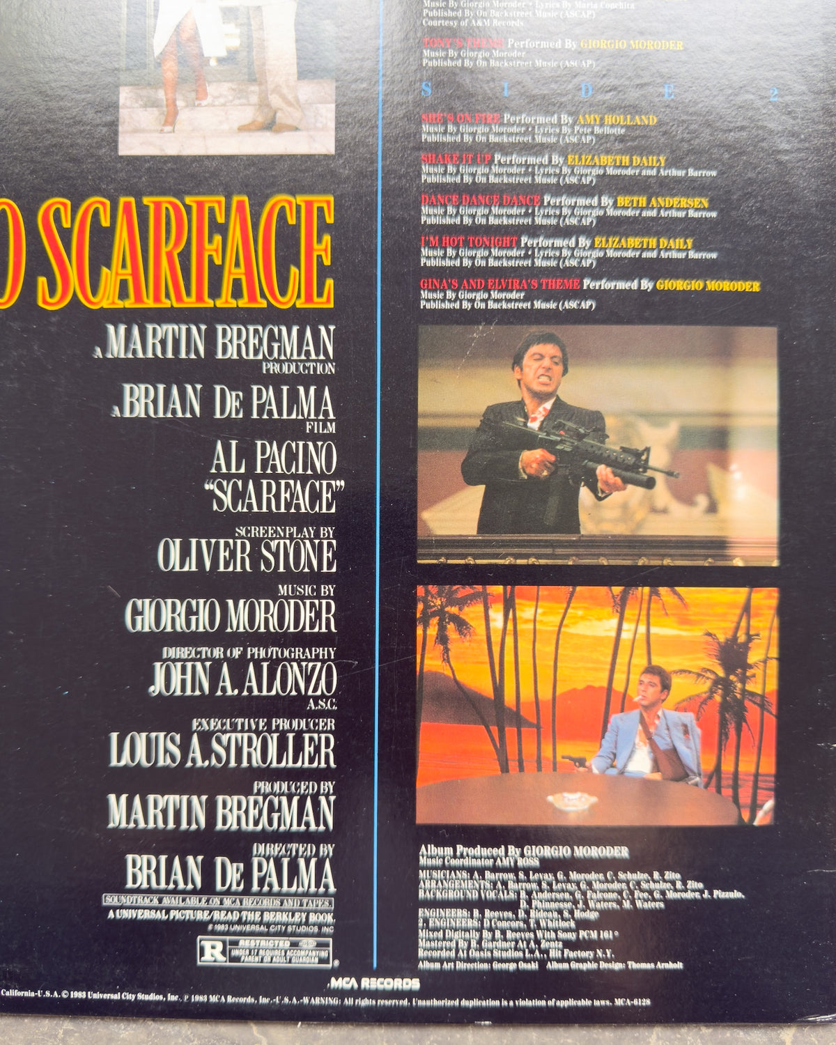 Scarface Vinyl - OS