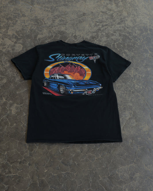 00s Corvette Stingray Racing Tee - L