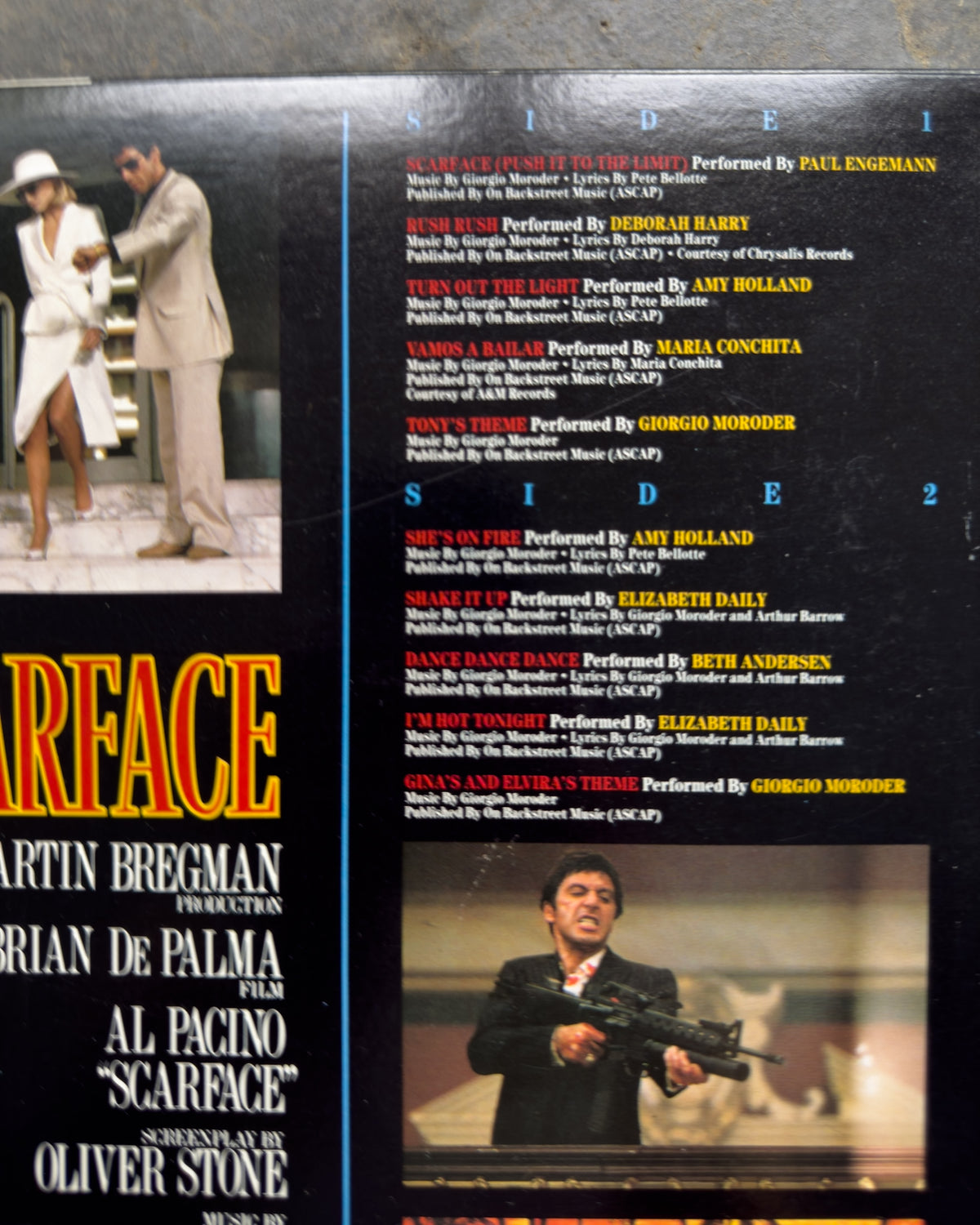 Scarface Vinyl - OS