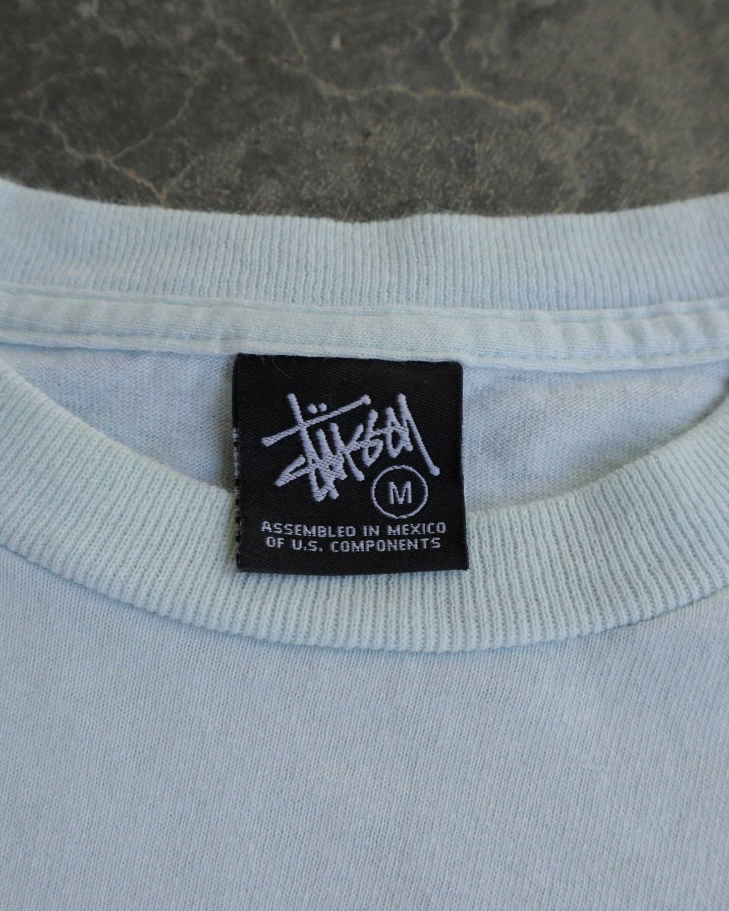 00s Stussy Ghetto Heroes Graffiti Tee - M