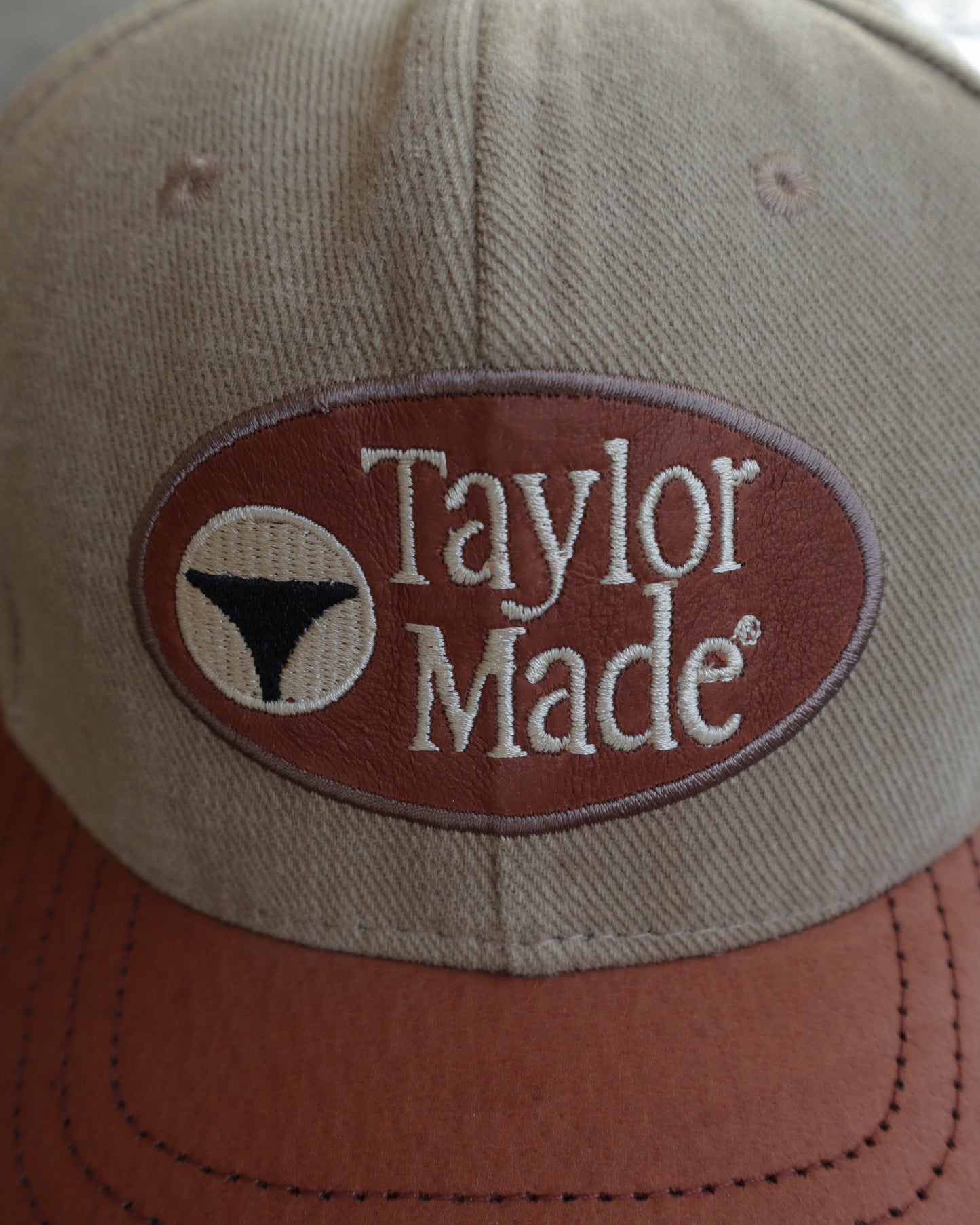 00s Taylor Made Two Tone Golf Hat - OS