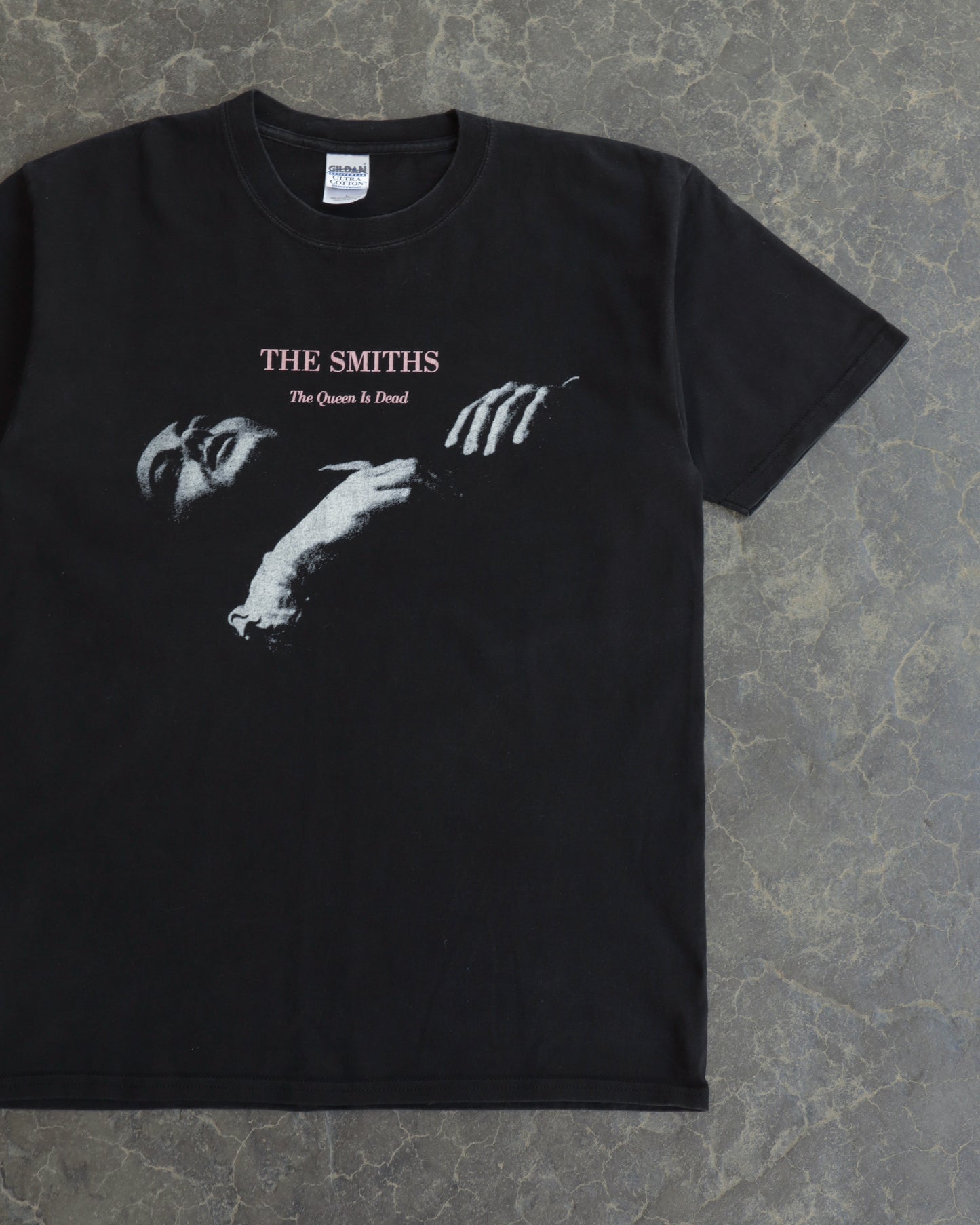 90s The Smiths Queen is Dead Black Tee -  L