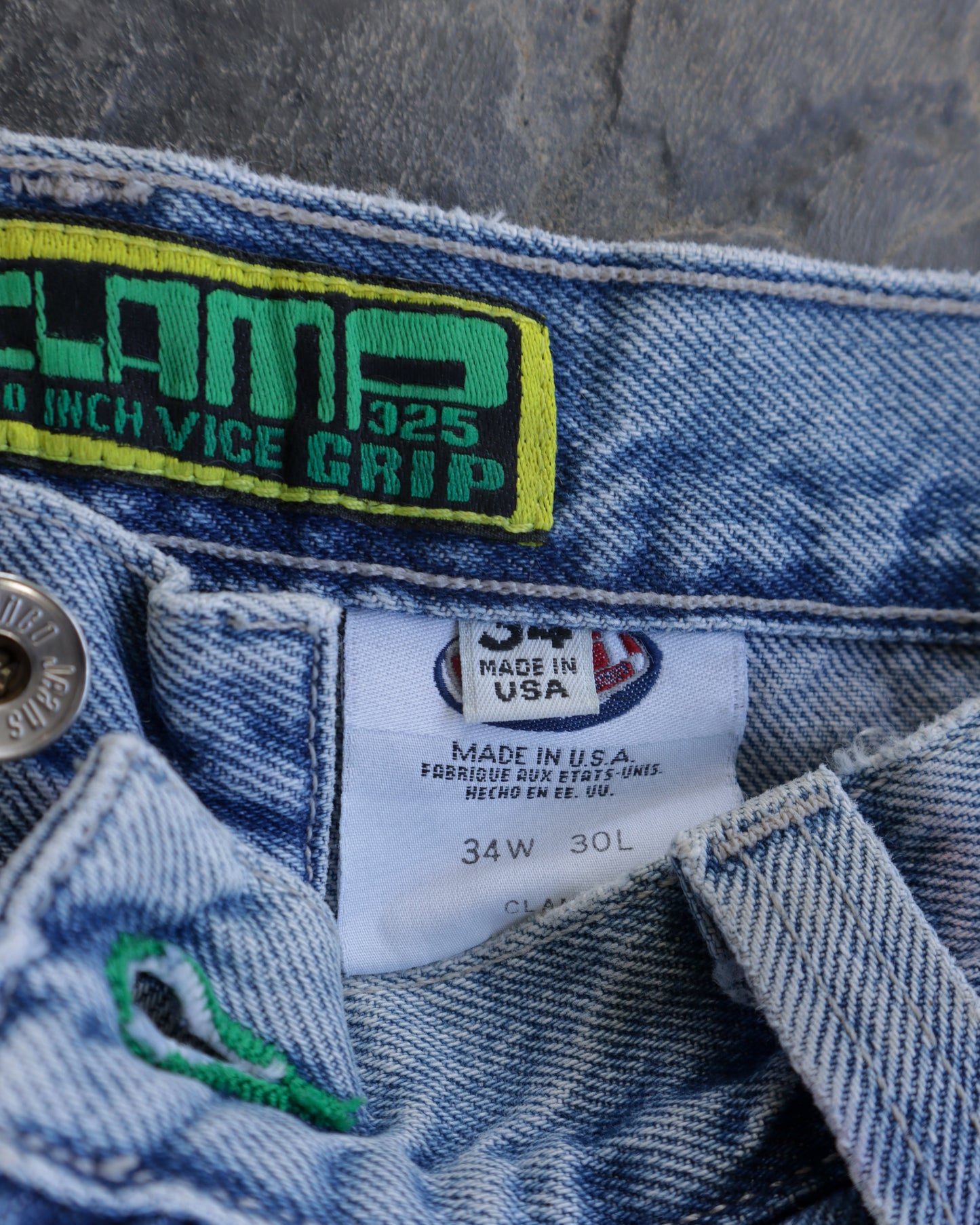 90s JNCO Clamp Chopped Jeans - 34