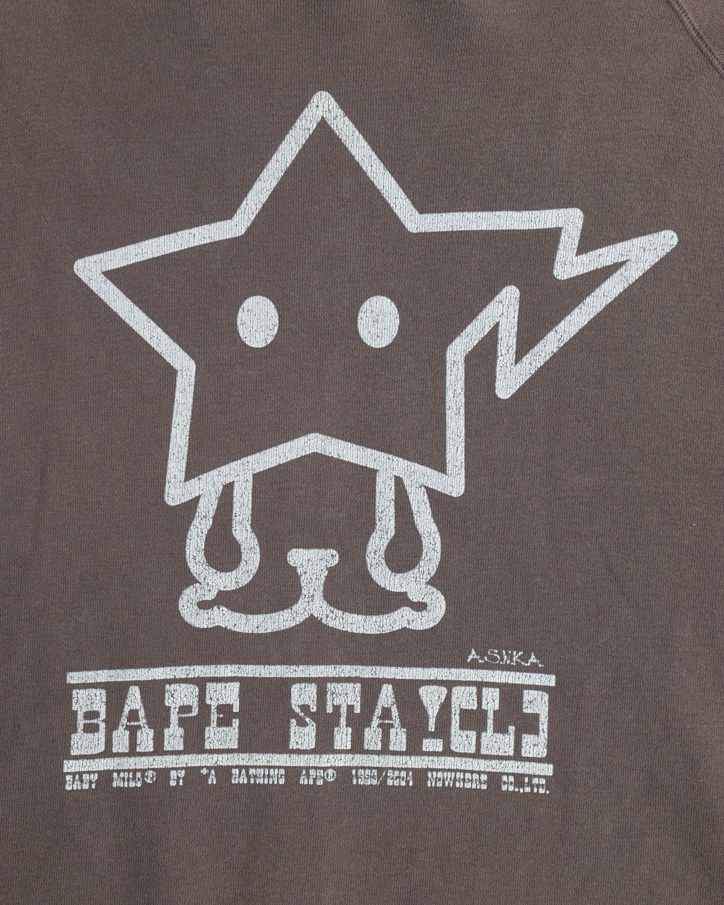 00s Bapesta Crewneck - L