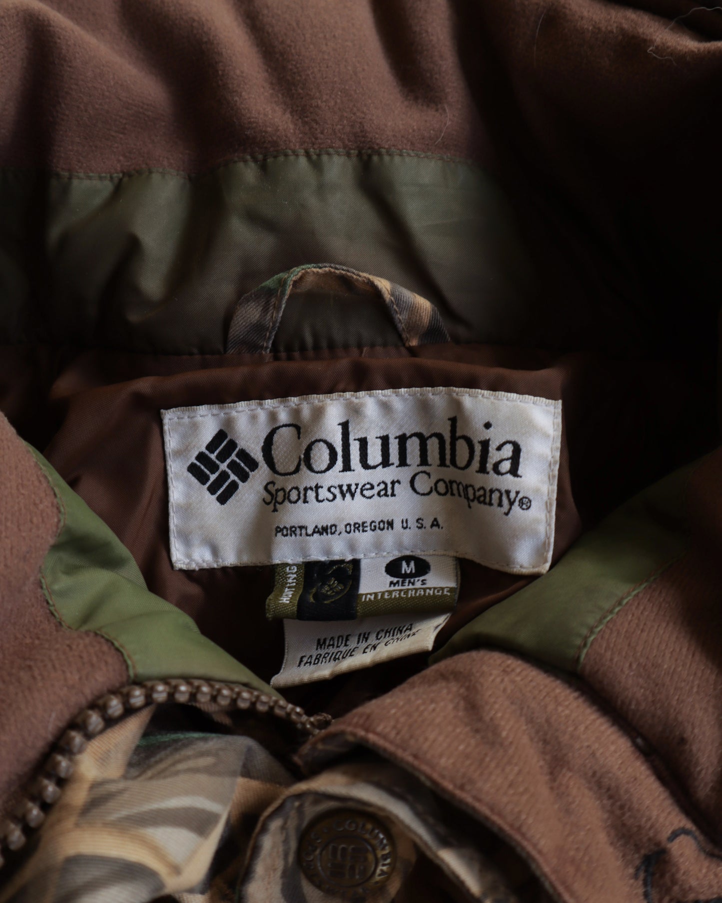 00s Columbia Mossy Oak Camo Jacket - L