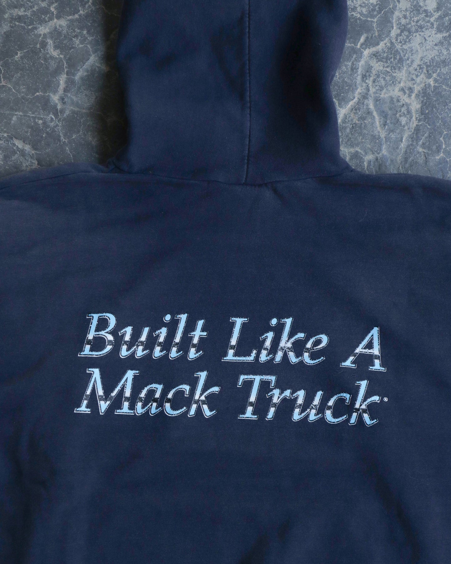90s Mack Truck Hoodie - L