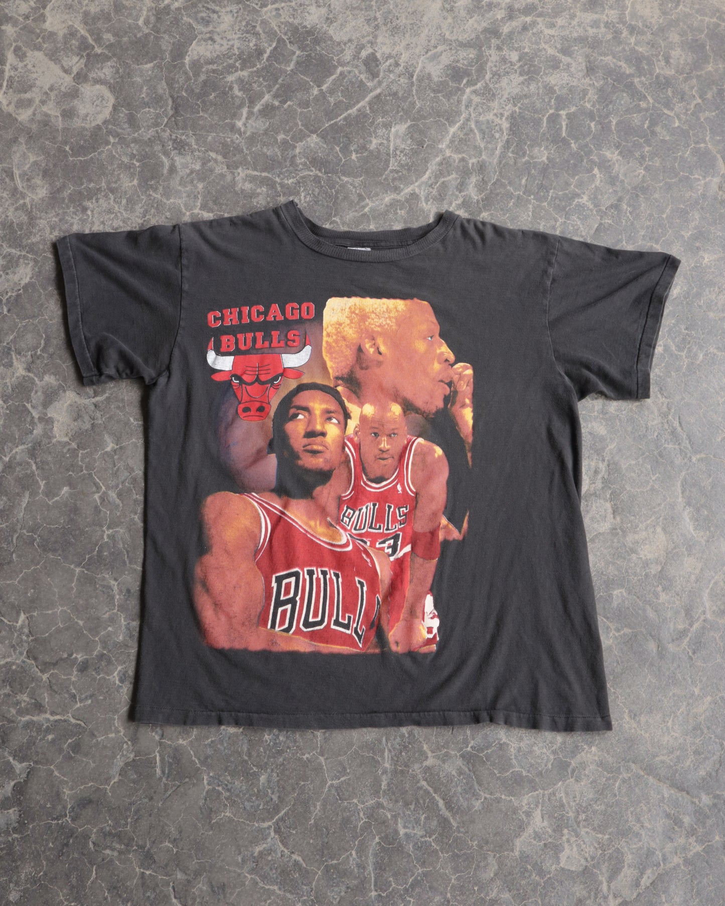90s Bulls Rap Tee - L/XL