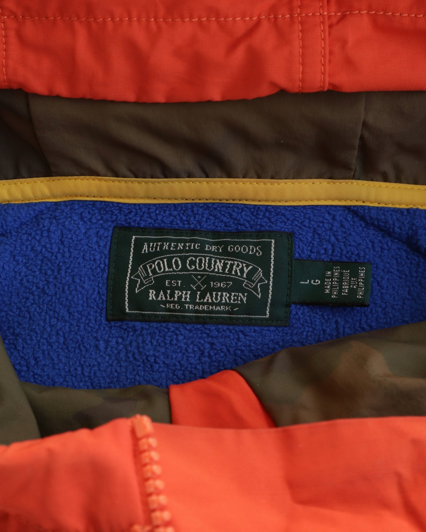 Modern Polo Country Ralph Lauren Fleece Jacket - L