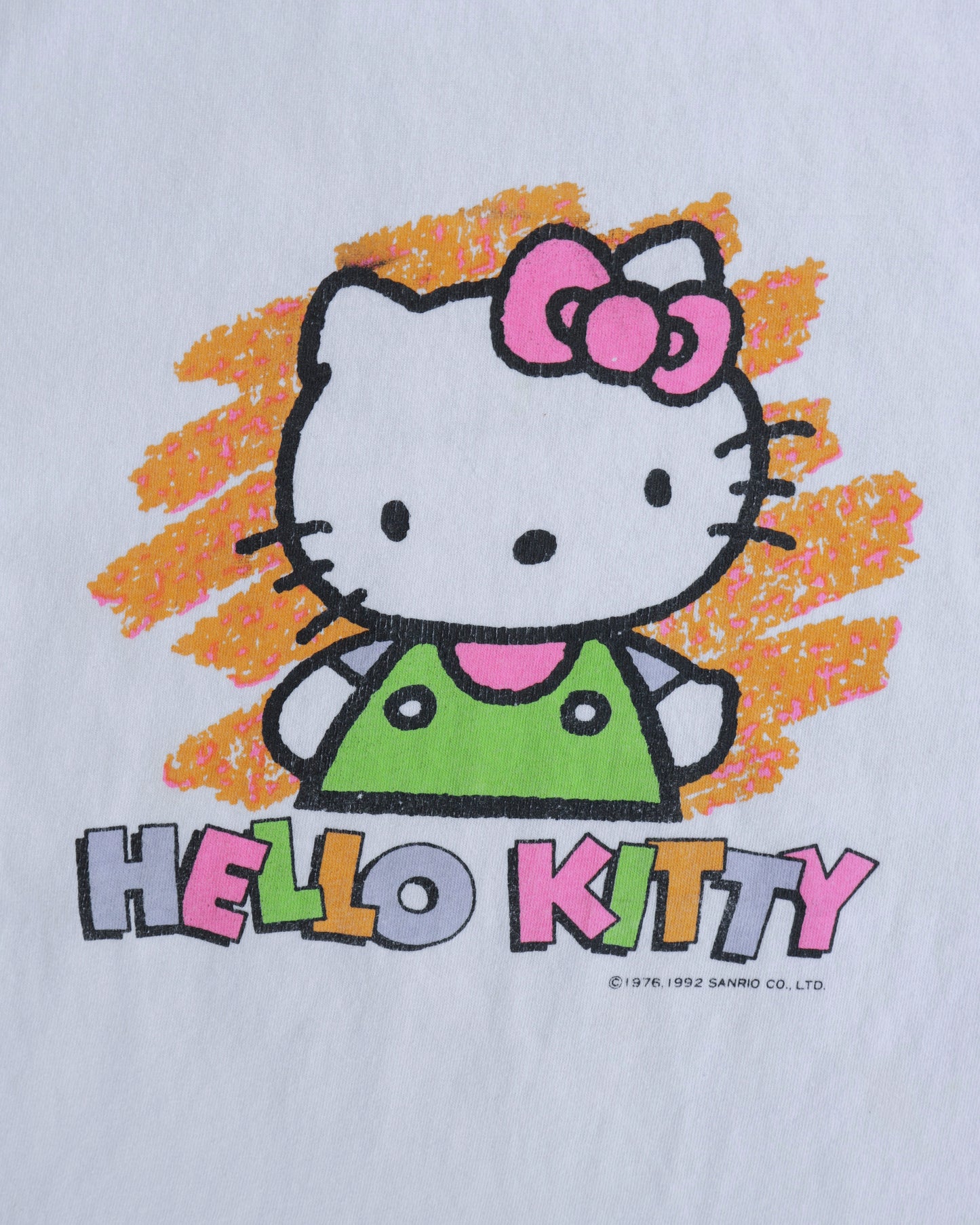 90s Hello Kitty Sanrio White Tee - L
