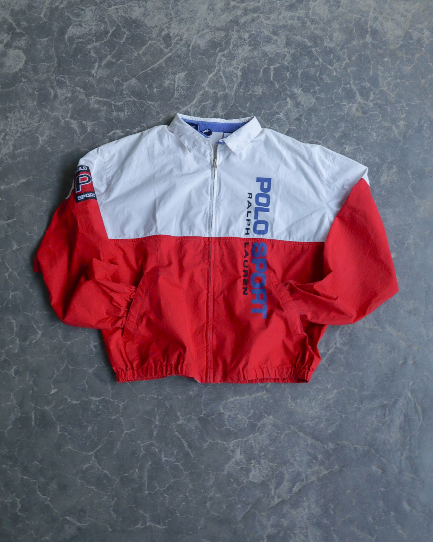 90s Polo Sport Windbreaker Jacket - L