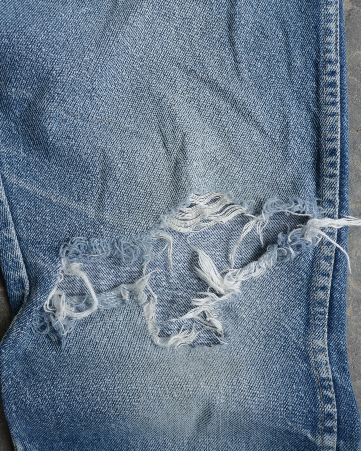 90s Rustler Distressed Jeans - 34 x 30