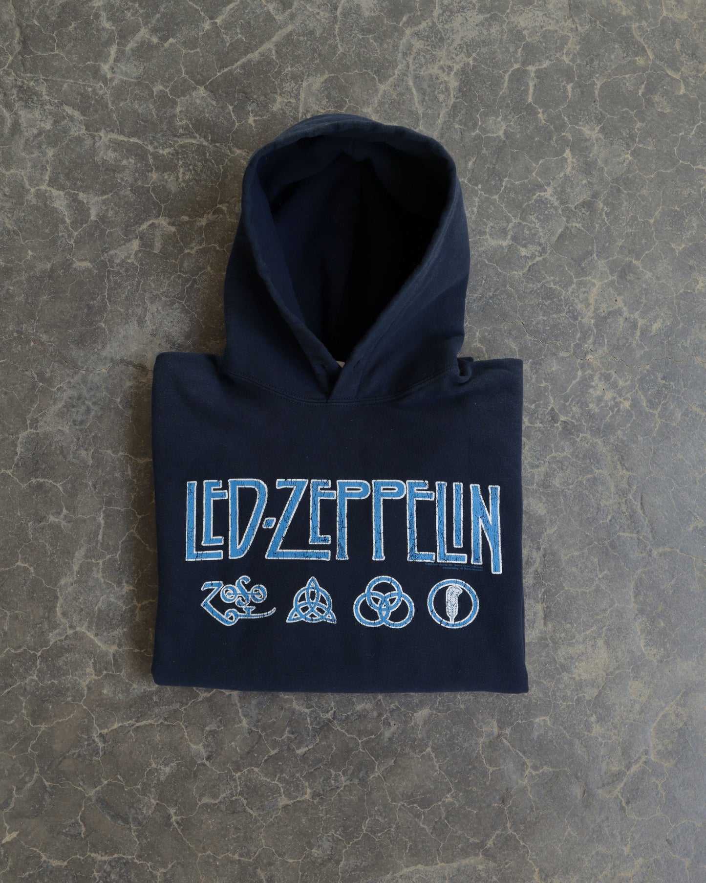 00s Led Zepplin Hoodie - L
