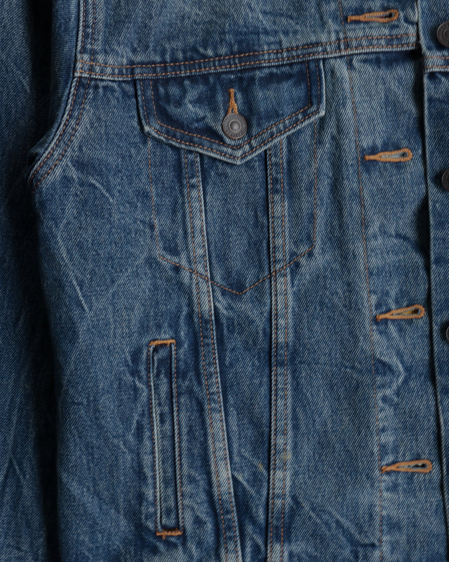 Modern Levis Type II Denim Jacket - M