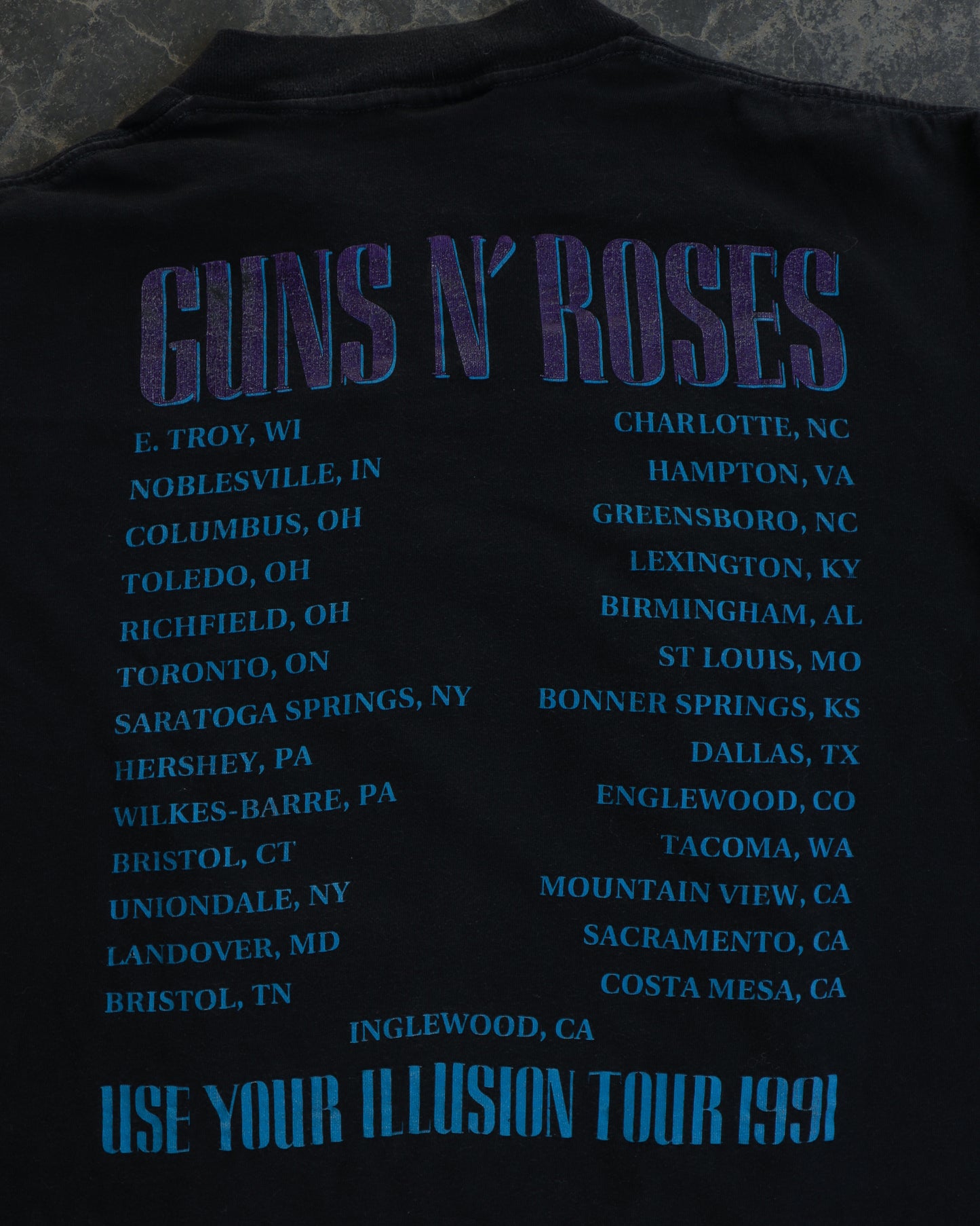 90s Guns N’ Roses Use Your Illusion Tour Tee -  L