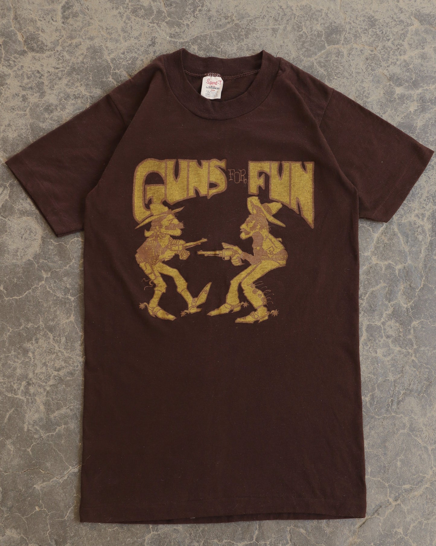 70s Guns for Fun T Shirt - S
