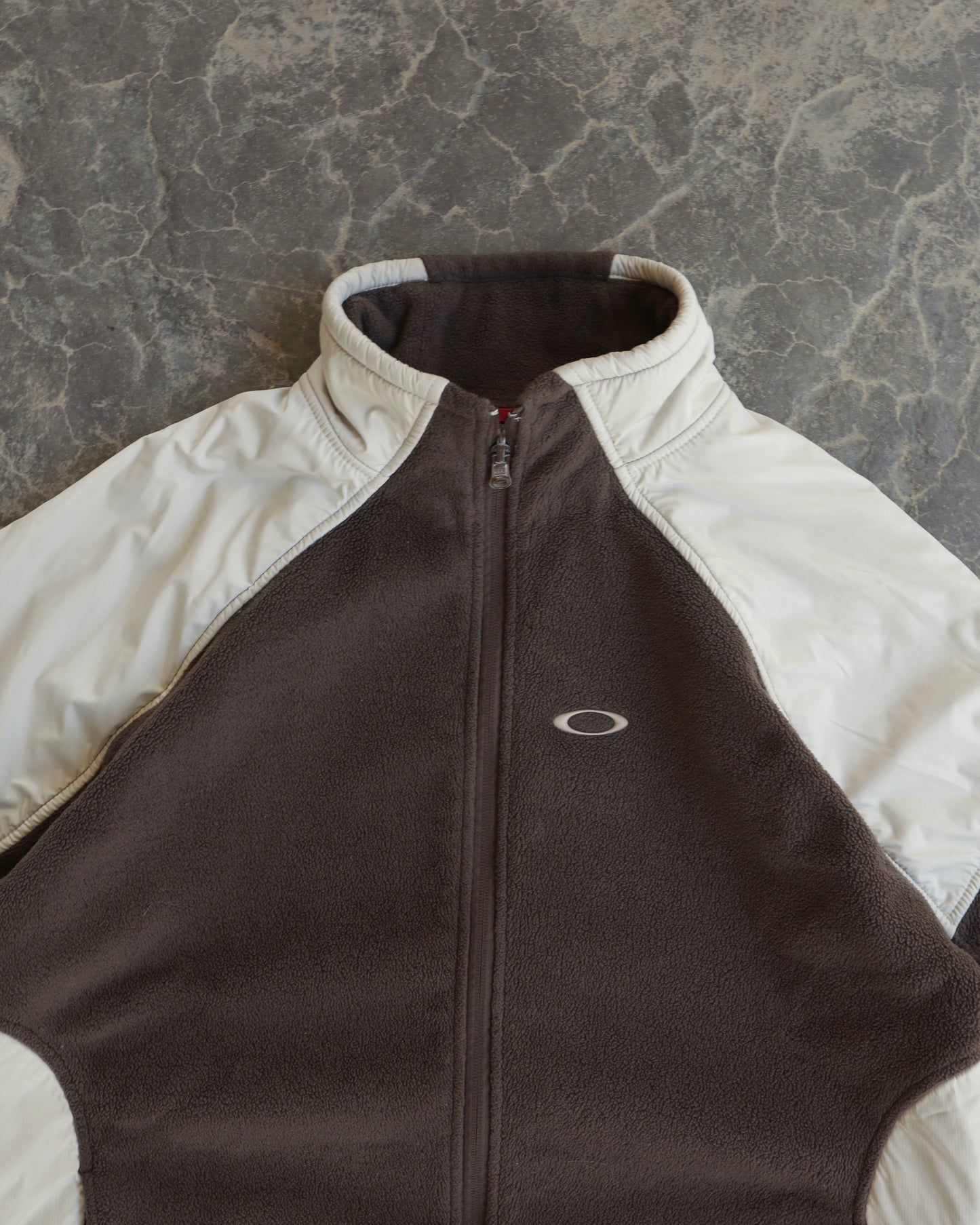 00s Oakley Fleece Full Zip Sweatshirt - L