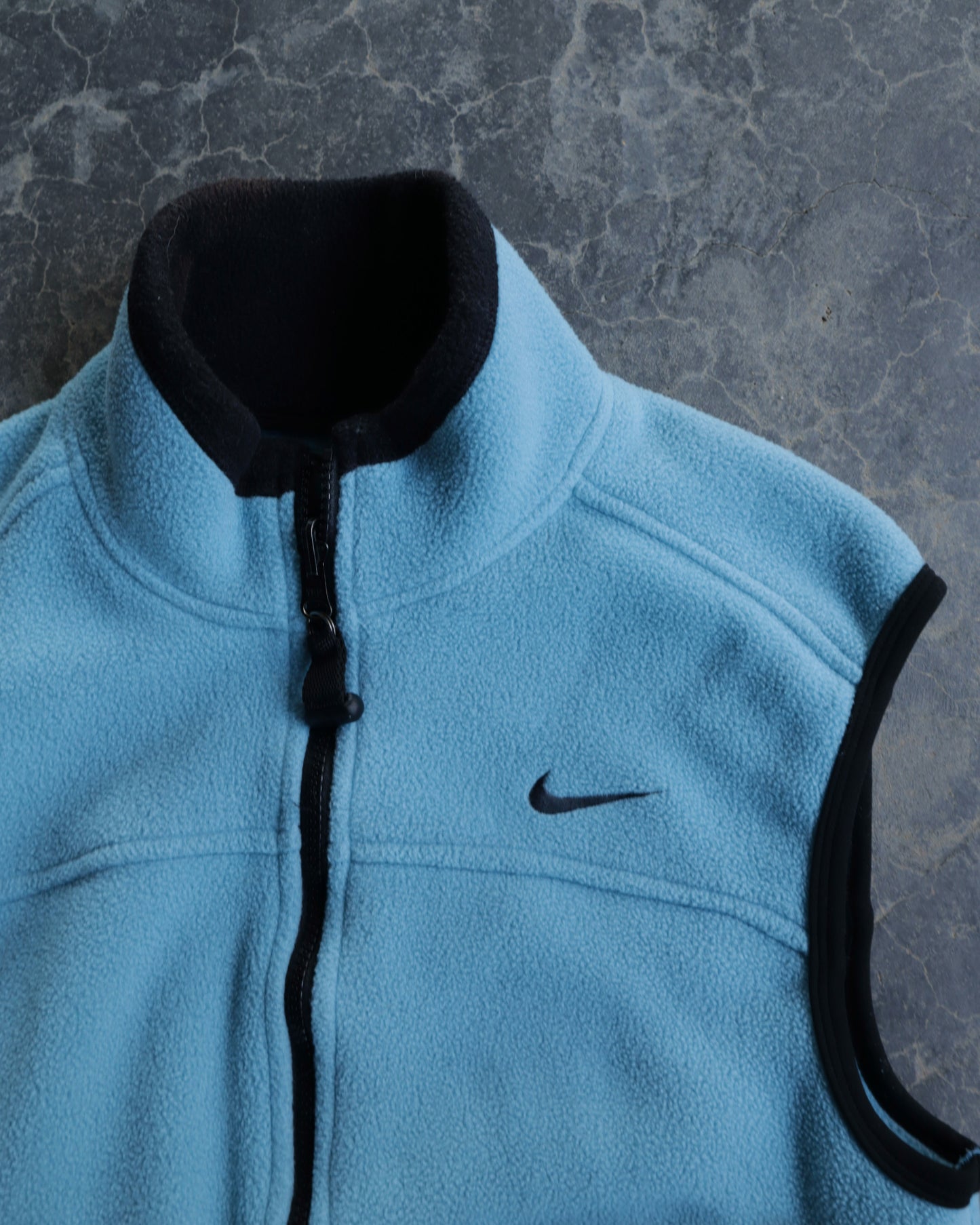 90s Nike ACG Light Blue Fleece Vest - S