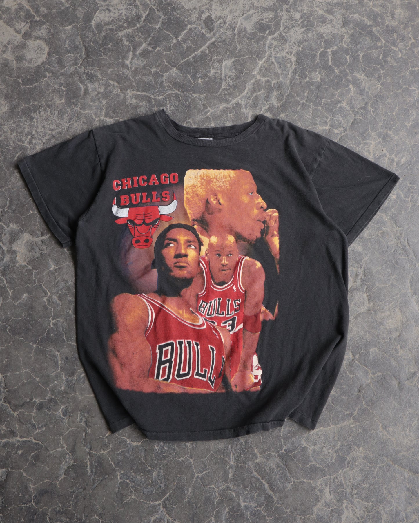 90s Bulls Rap Tee - L/XL