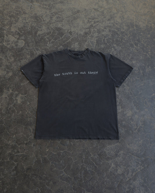 90s X-Files The Truth is Out There Faded Tee -  L