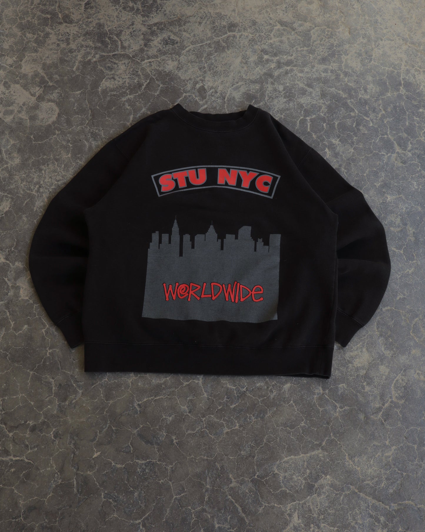 00s Stussy NYC Crewneck - L