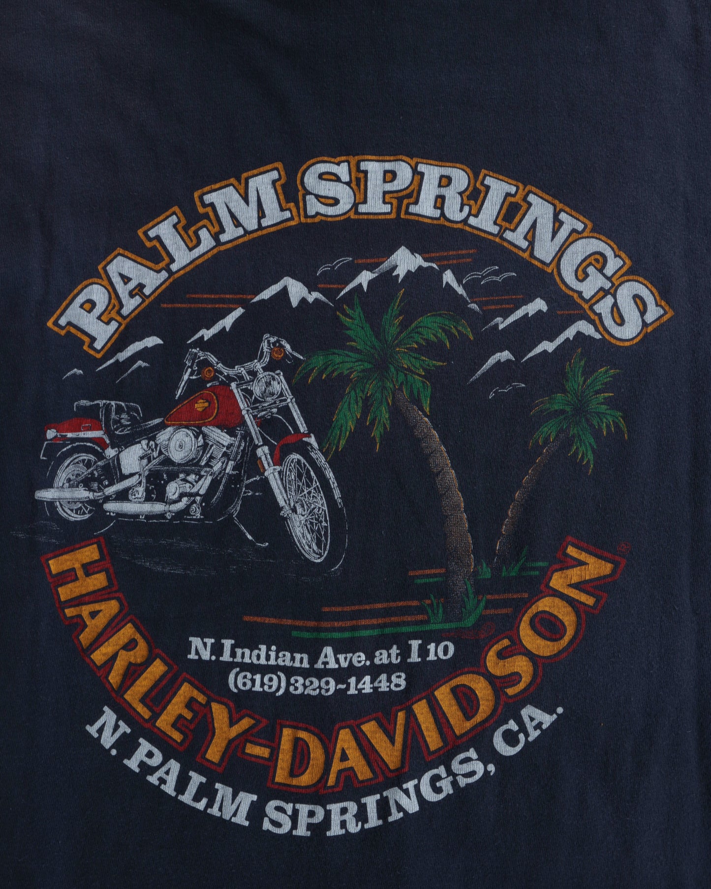 90s Harley Davidson I May Be Used Palm Springs Tee - L