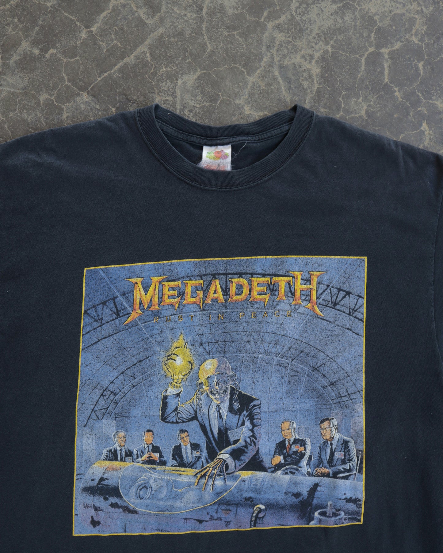 90s Megadeth Faded Tee -  L