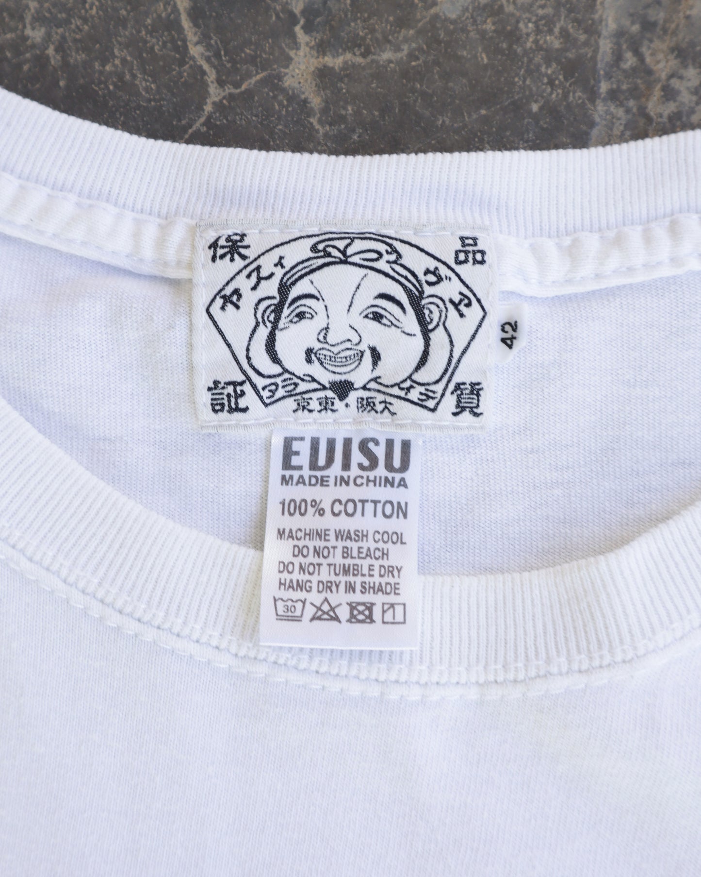 00s Evisu Logo Tee -  L