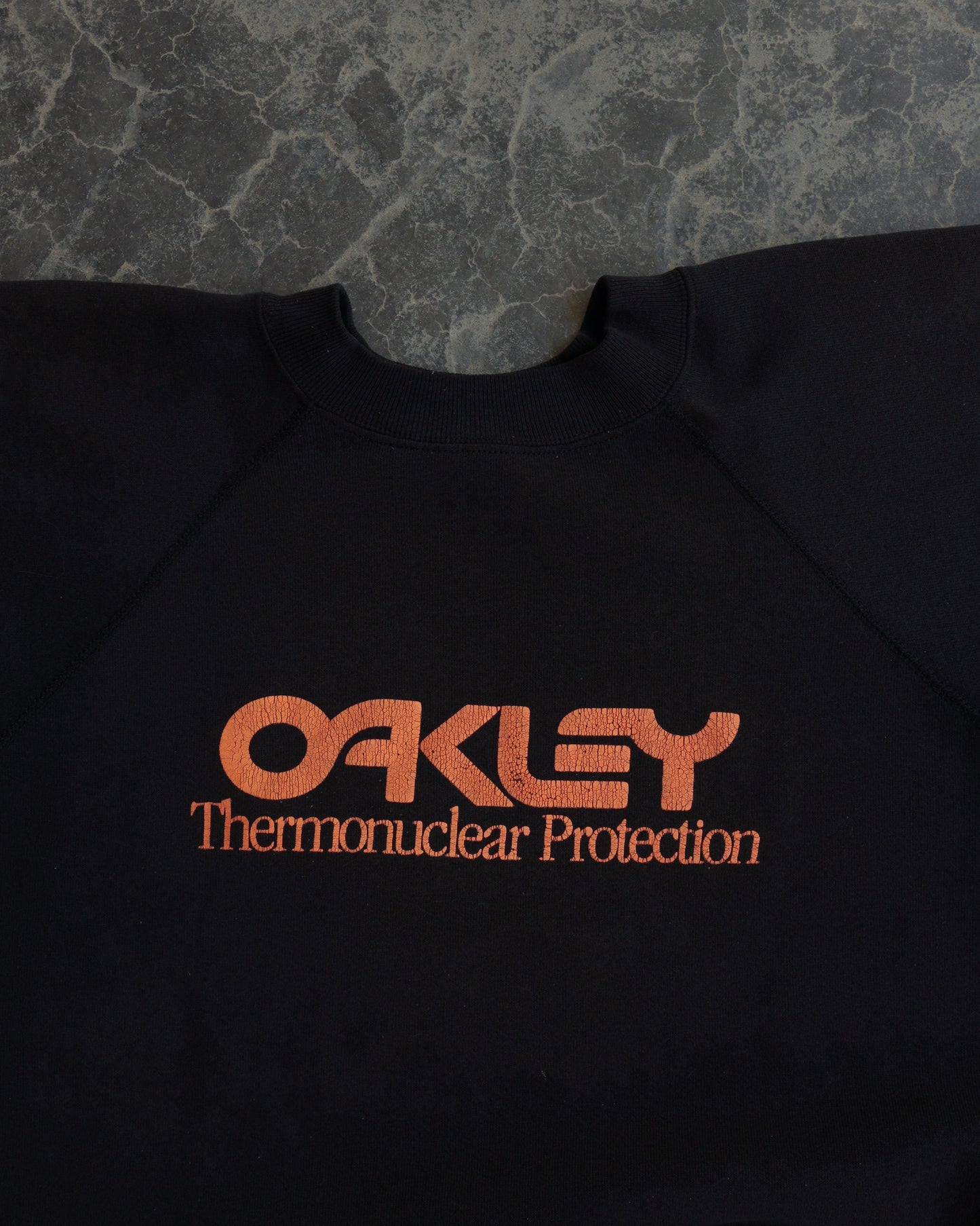 80s Oakley Thermonuclear Crewneck Sweatshirt - XL