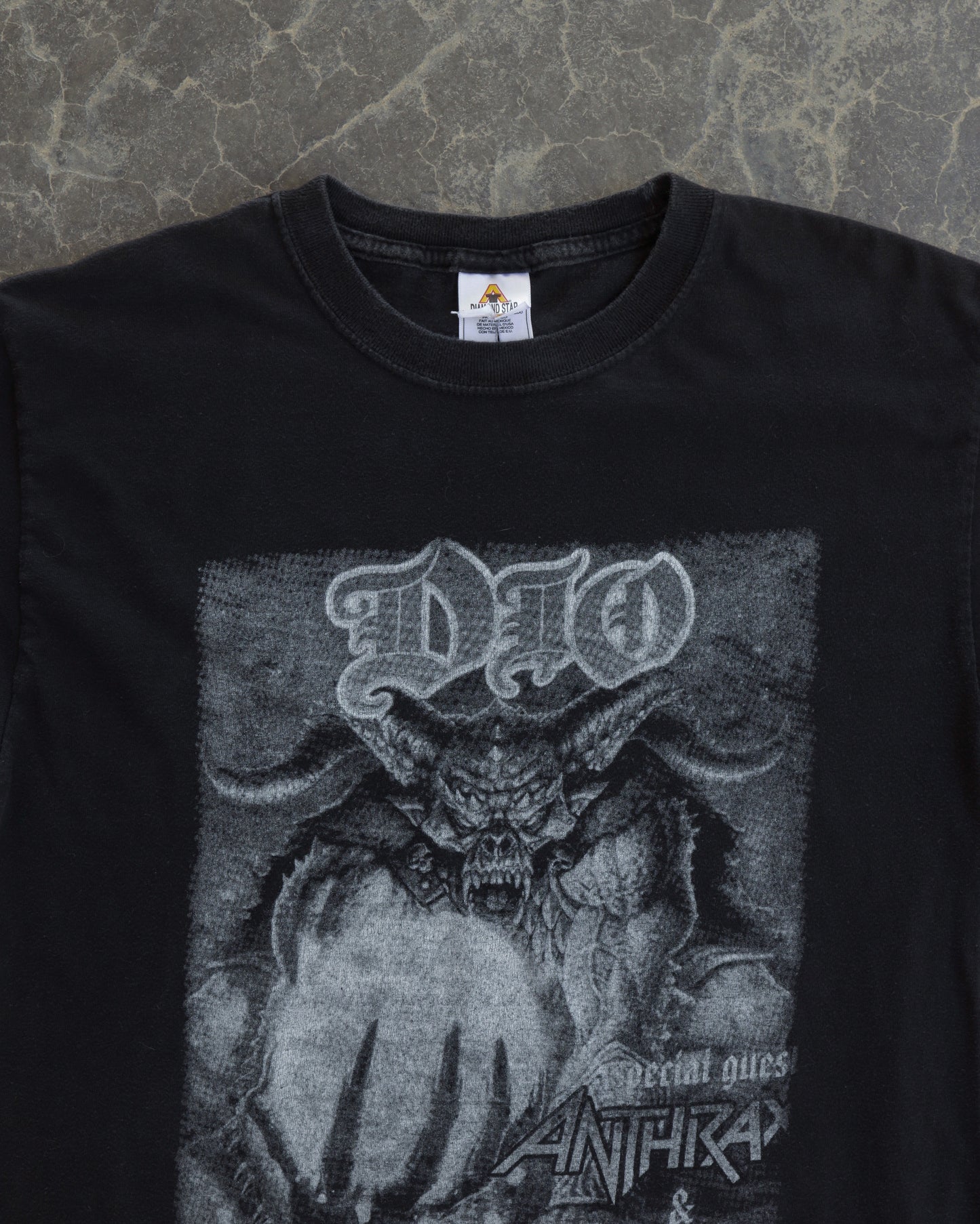 90s Dio Faded Tee -  L