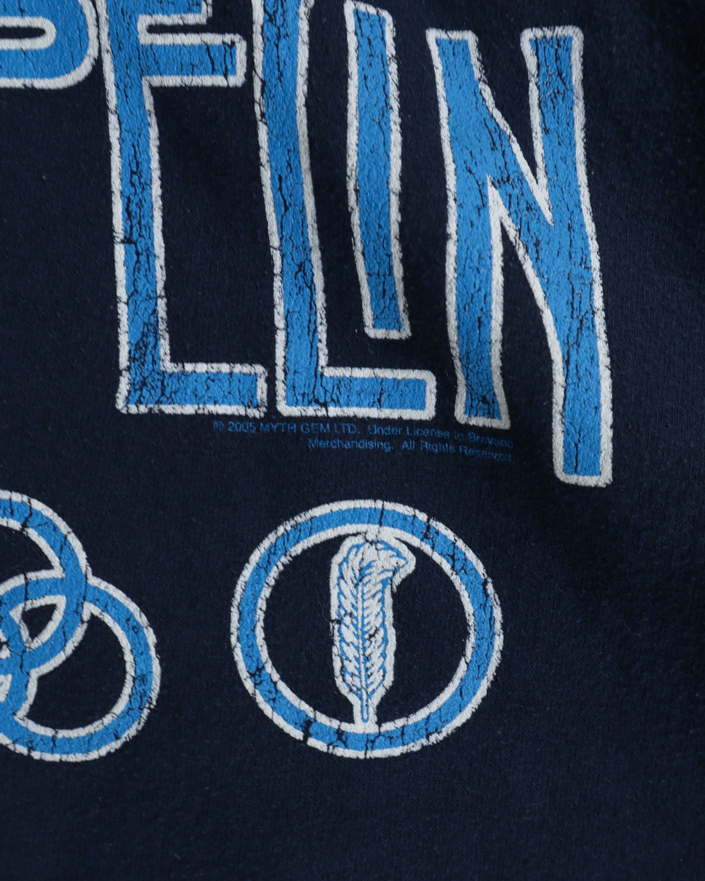 00s Led Zepplin Hoodie - L