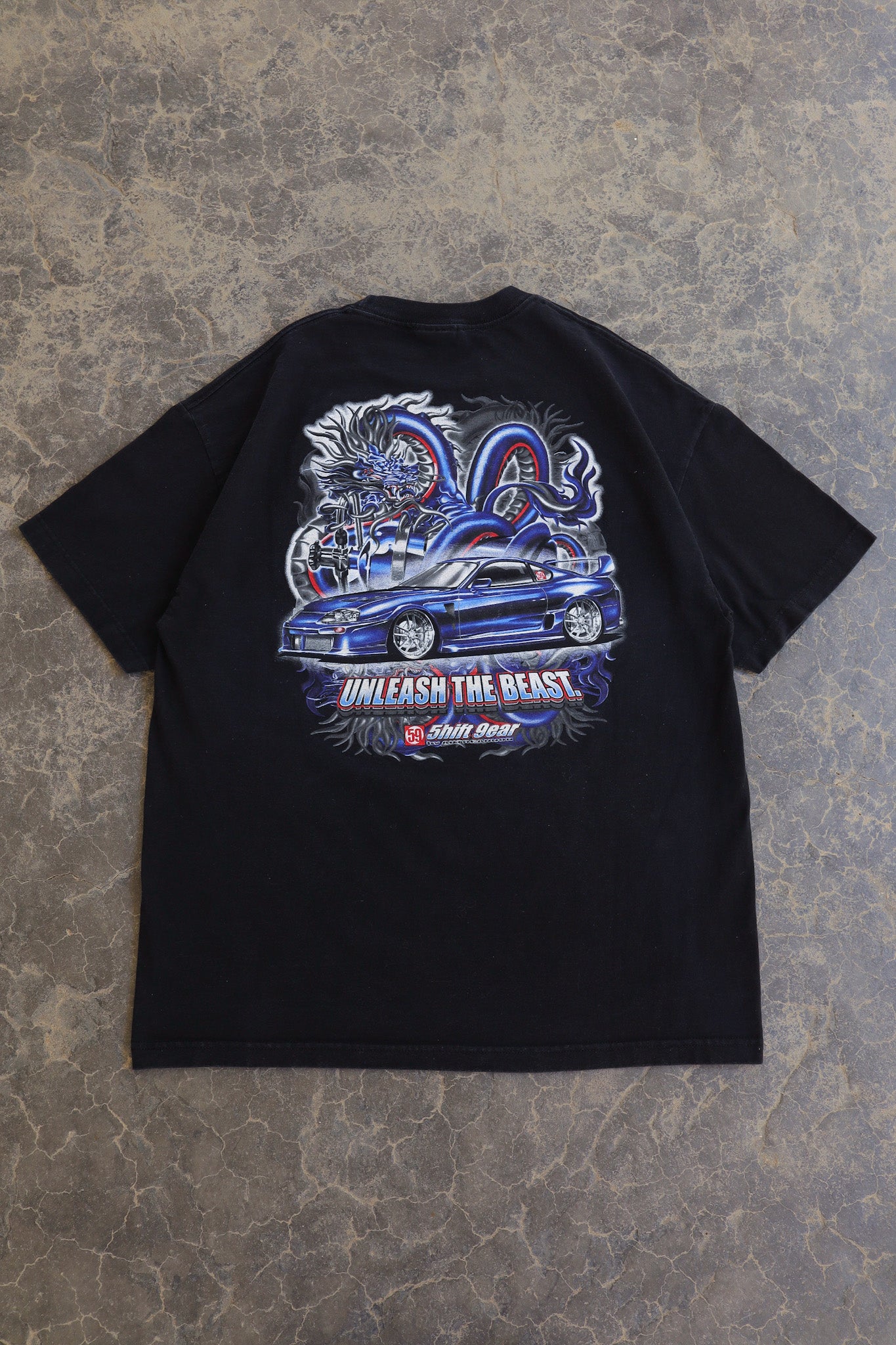 90s JDM Unleash The Beast Tee - XL