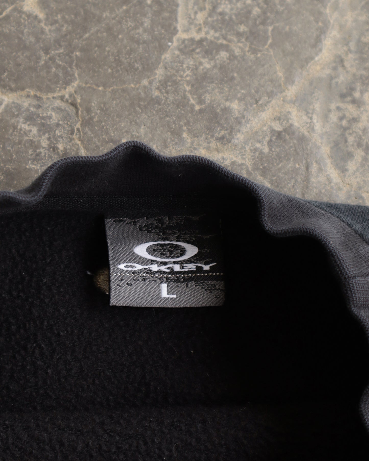 00s Oakley O Black Boxy Crewneck Sweatshirt - L
