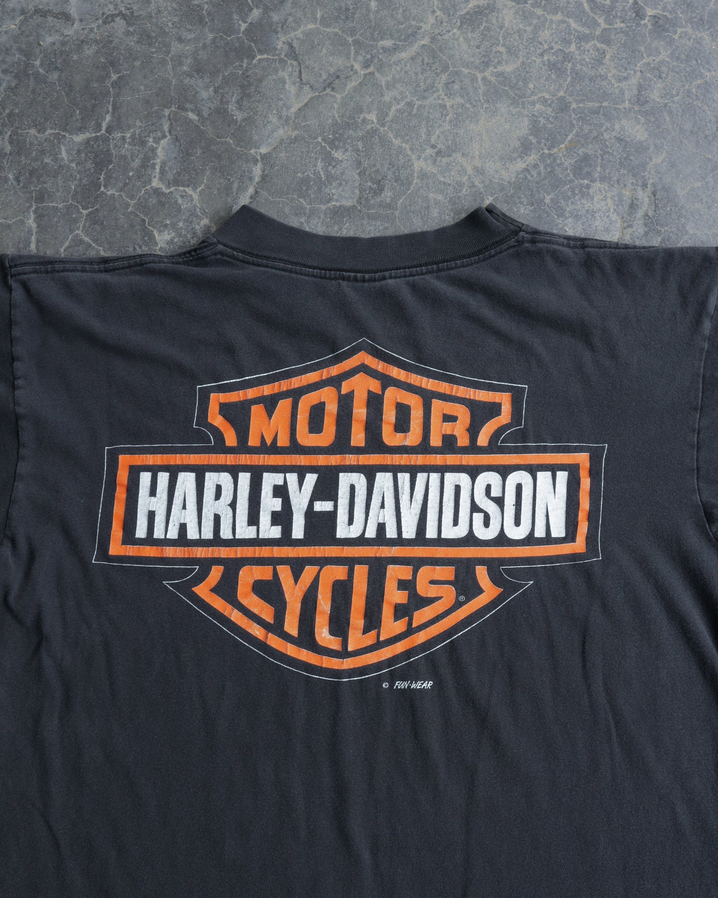 90s Harley Davidson American Pride Golden Gate Bridge Tee - L