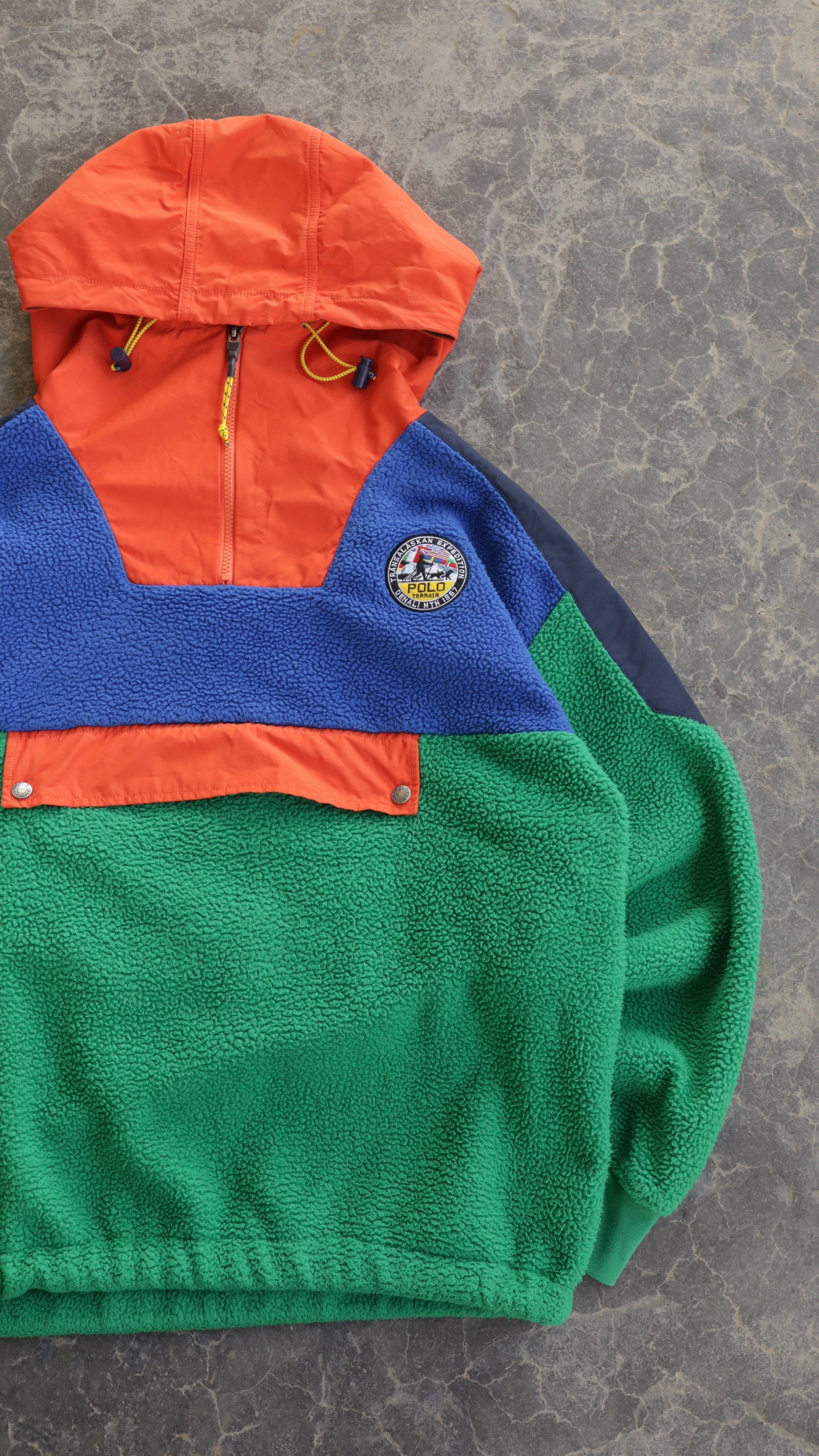 Modern Polo Country Ralph Lauren Fleece Jacket - L