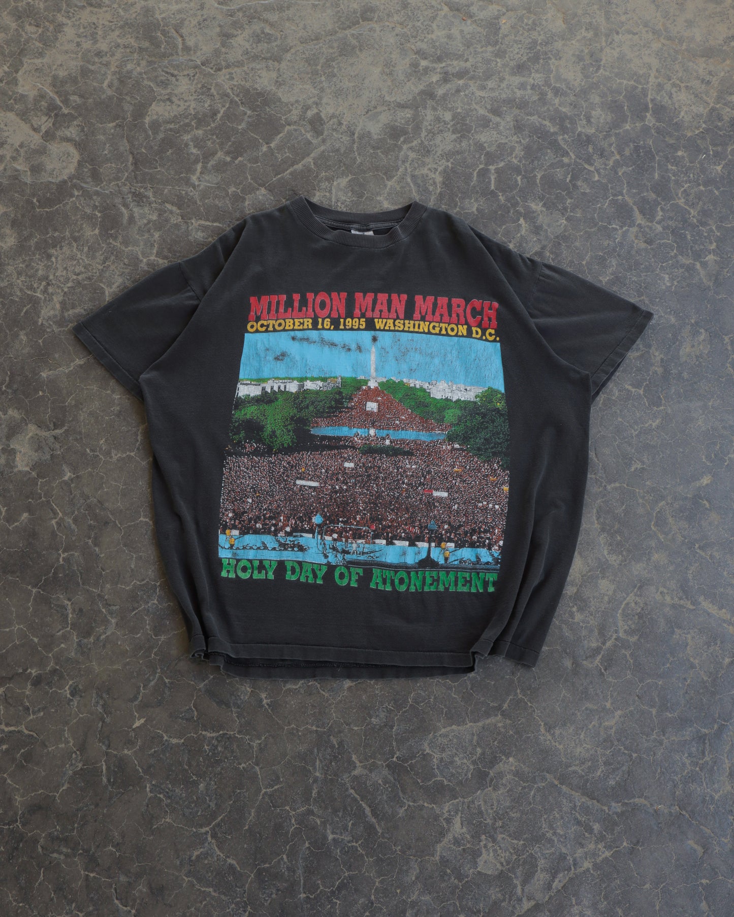 90s Million Man March Tee -  XXL