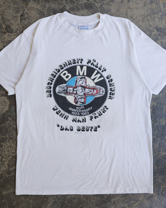 80s BMW Das Beste White T-shirt - XL