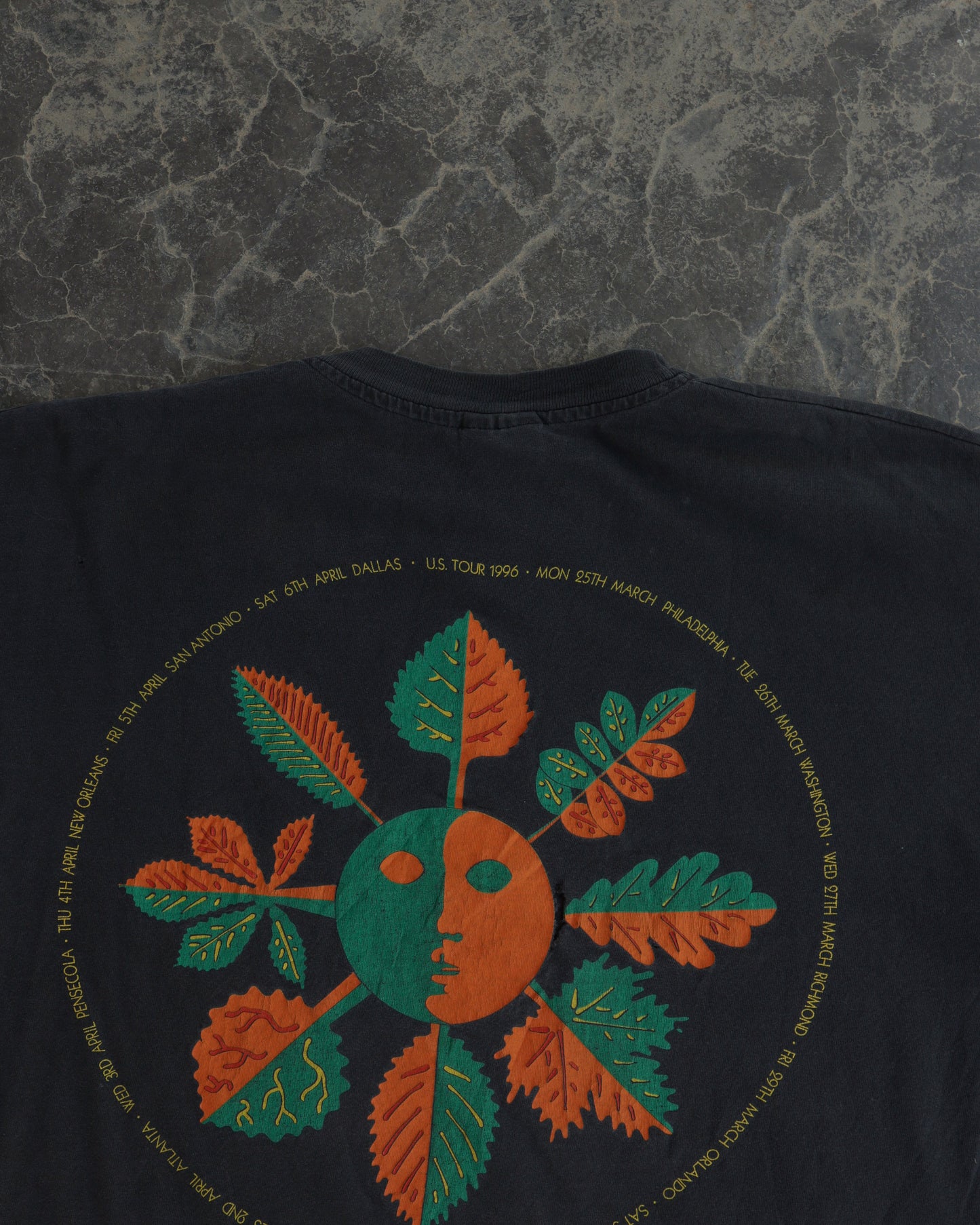 90s Jethro Tull Faded Black Tour Tee - XL