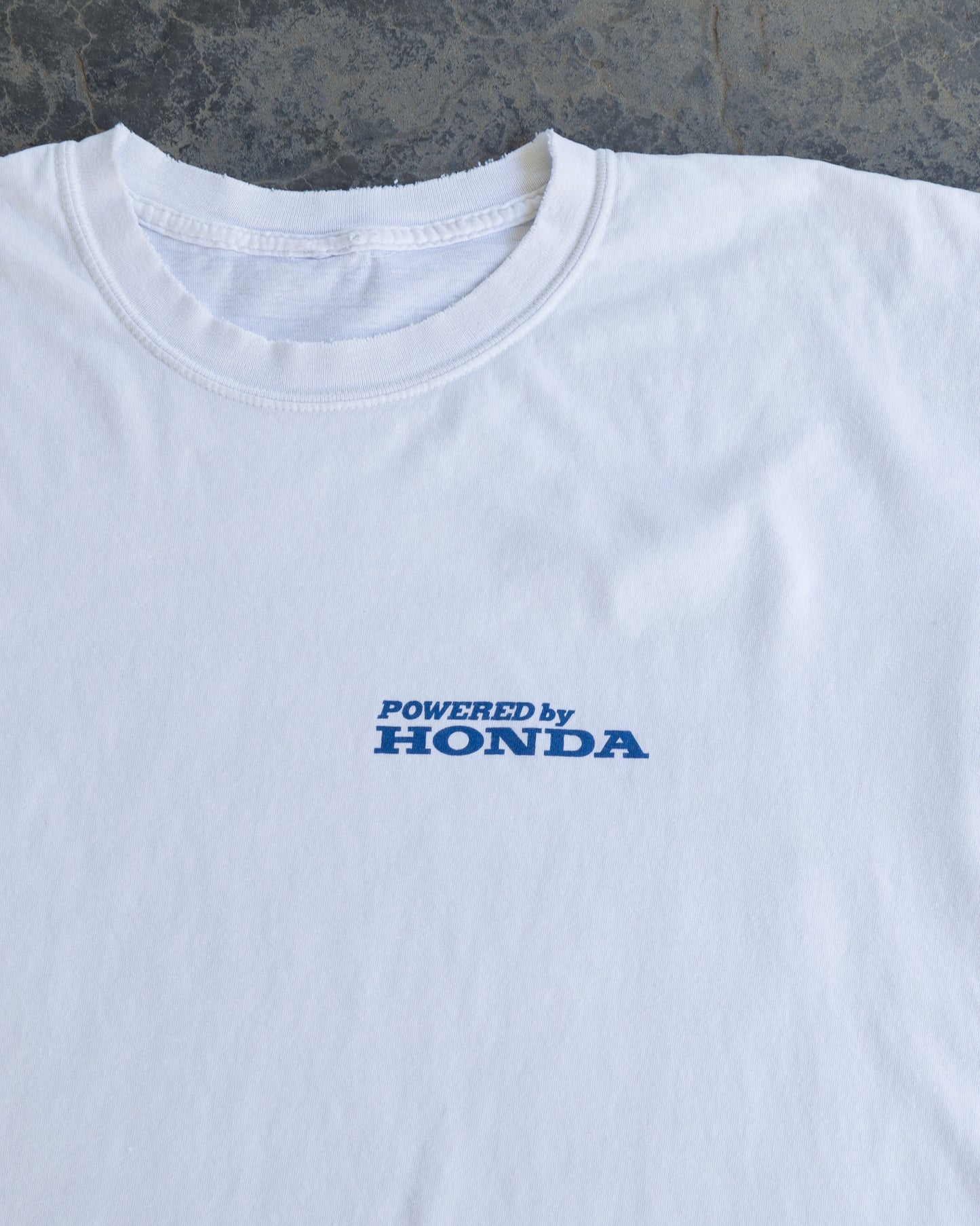 90s Powered by Honda JDM White Tee - L